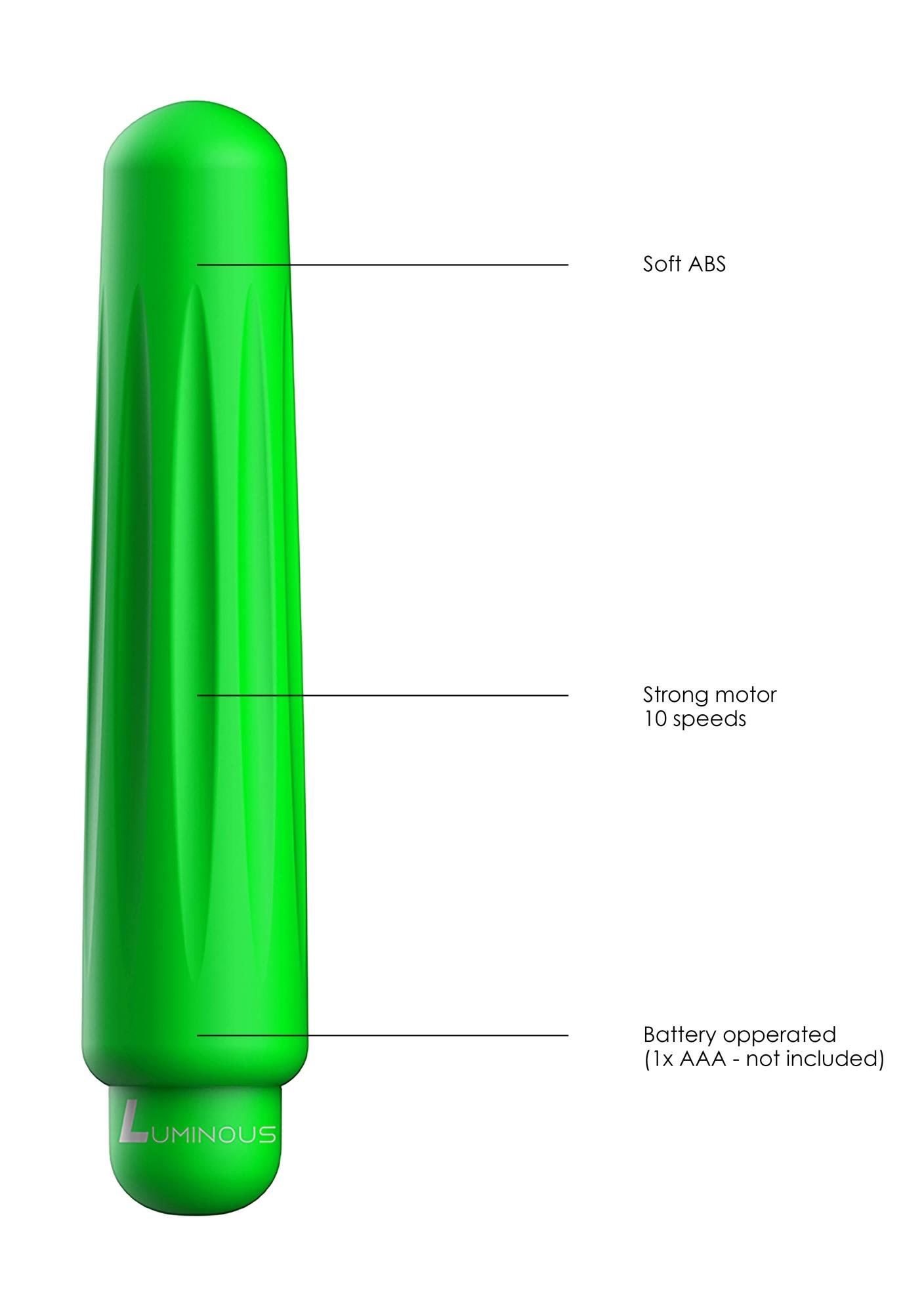 Delia - Abs Bullet With Sleeve - 10-Speeds - Green