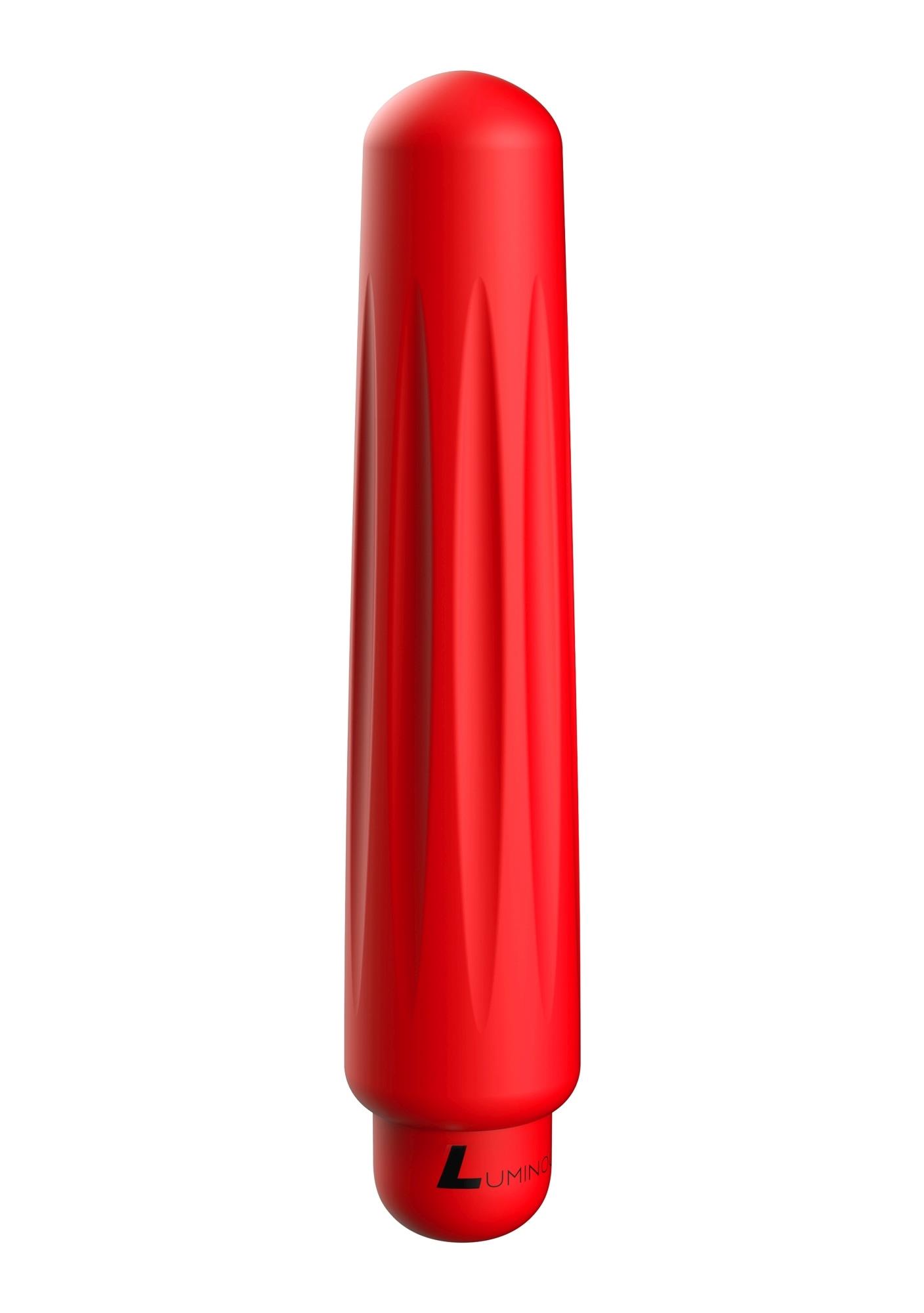 Delia - Abs Bullet With Sleeve - 10-Speeds - Red