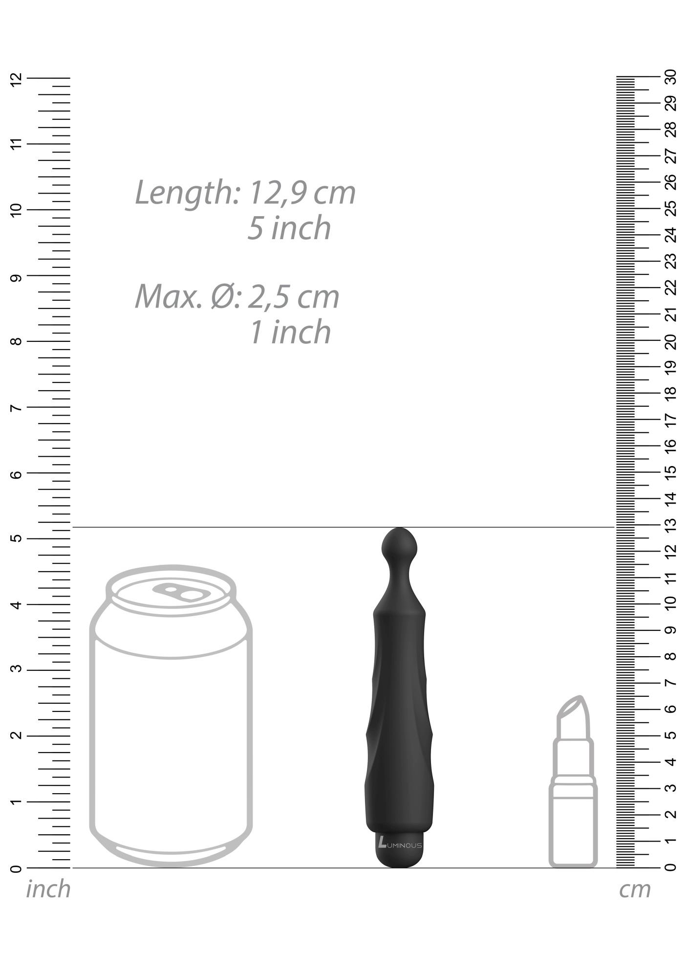 Dido - Abs Bullet With Sleeve - 10-Speeds - Black