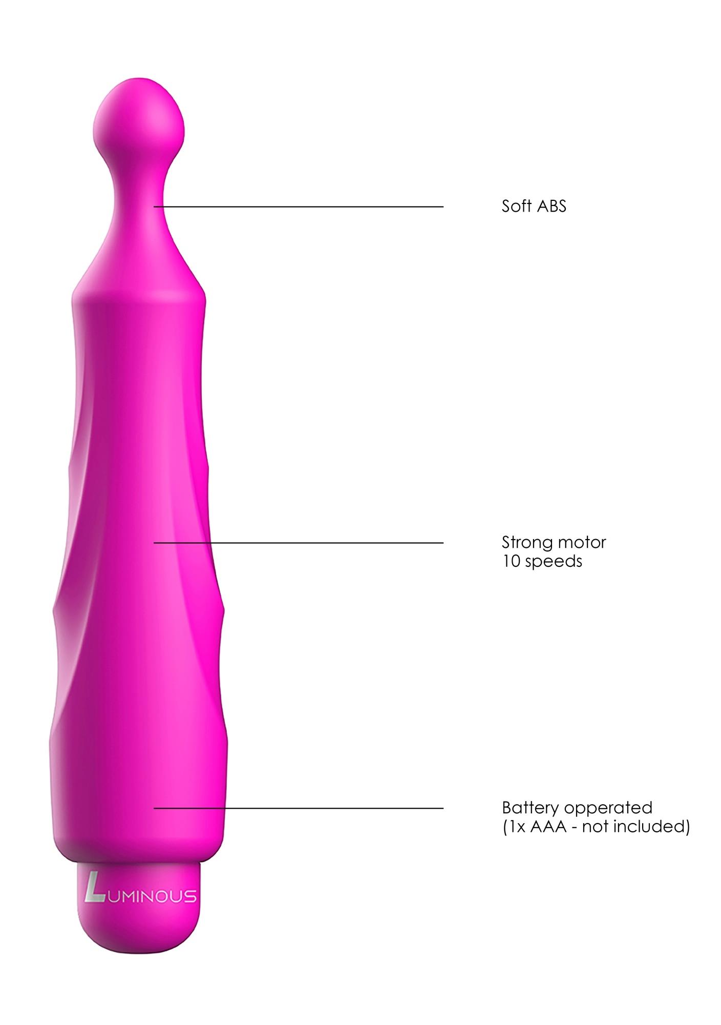 Dido - Abs Bullet With Sleeve - 10-Speeds - Fuchsia