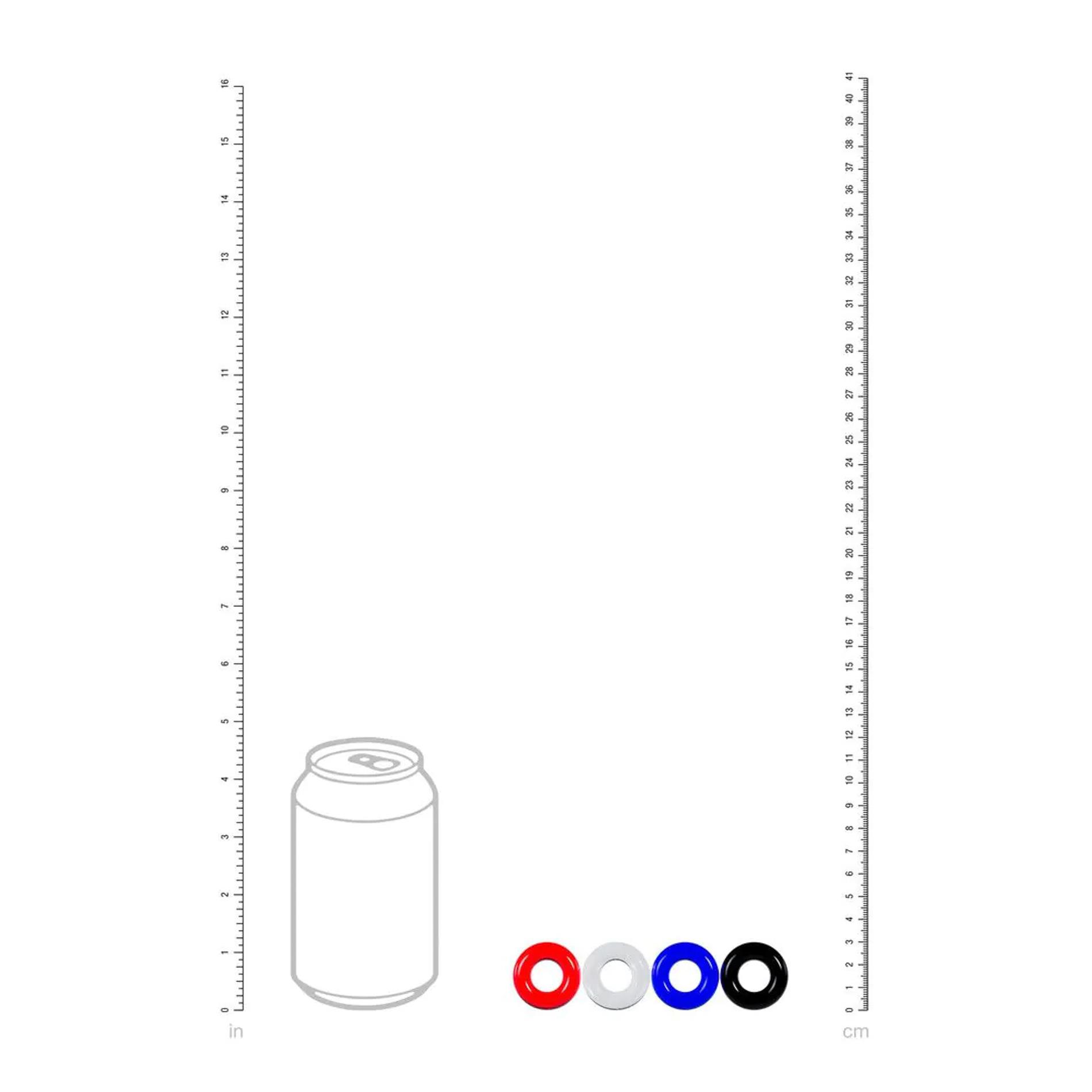 Cockring Set Of 4 - Multicolor