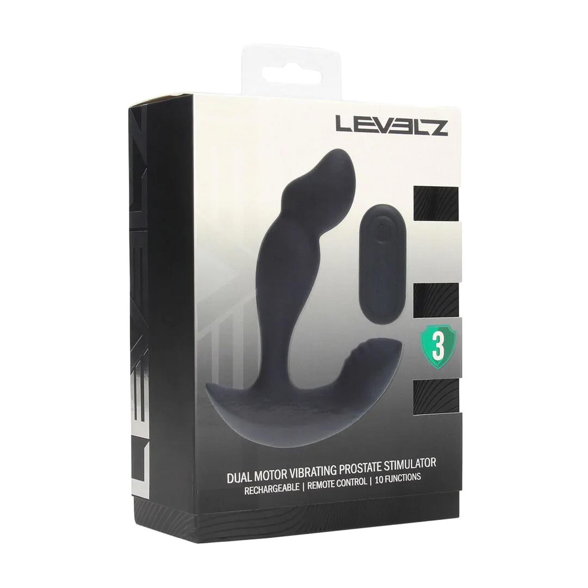 Dual Motor Remote Control Dual Motor Vibrating Liquid Silicone Prostate