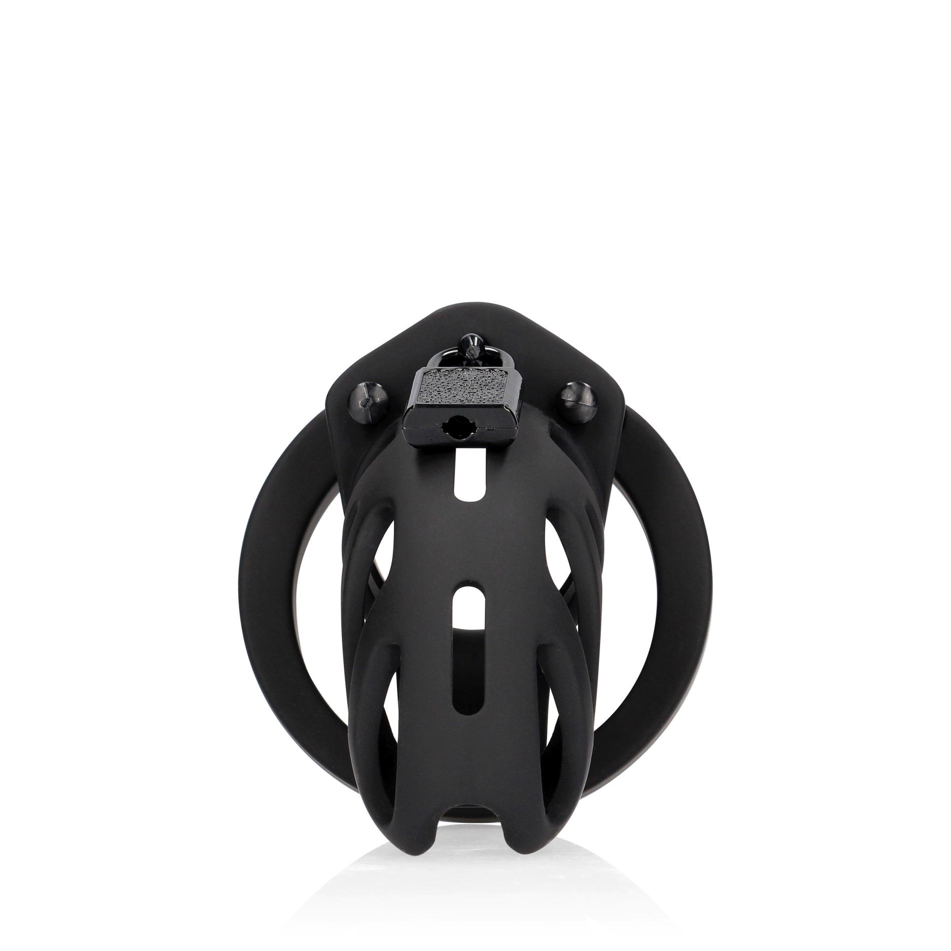 Model 24 - Chastity Cage - 3.5'' / 9 Cm - Black