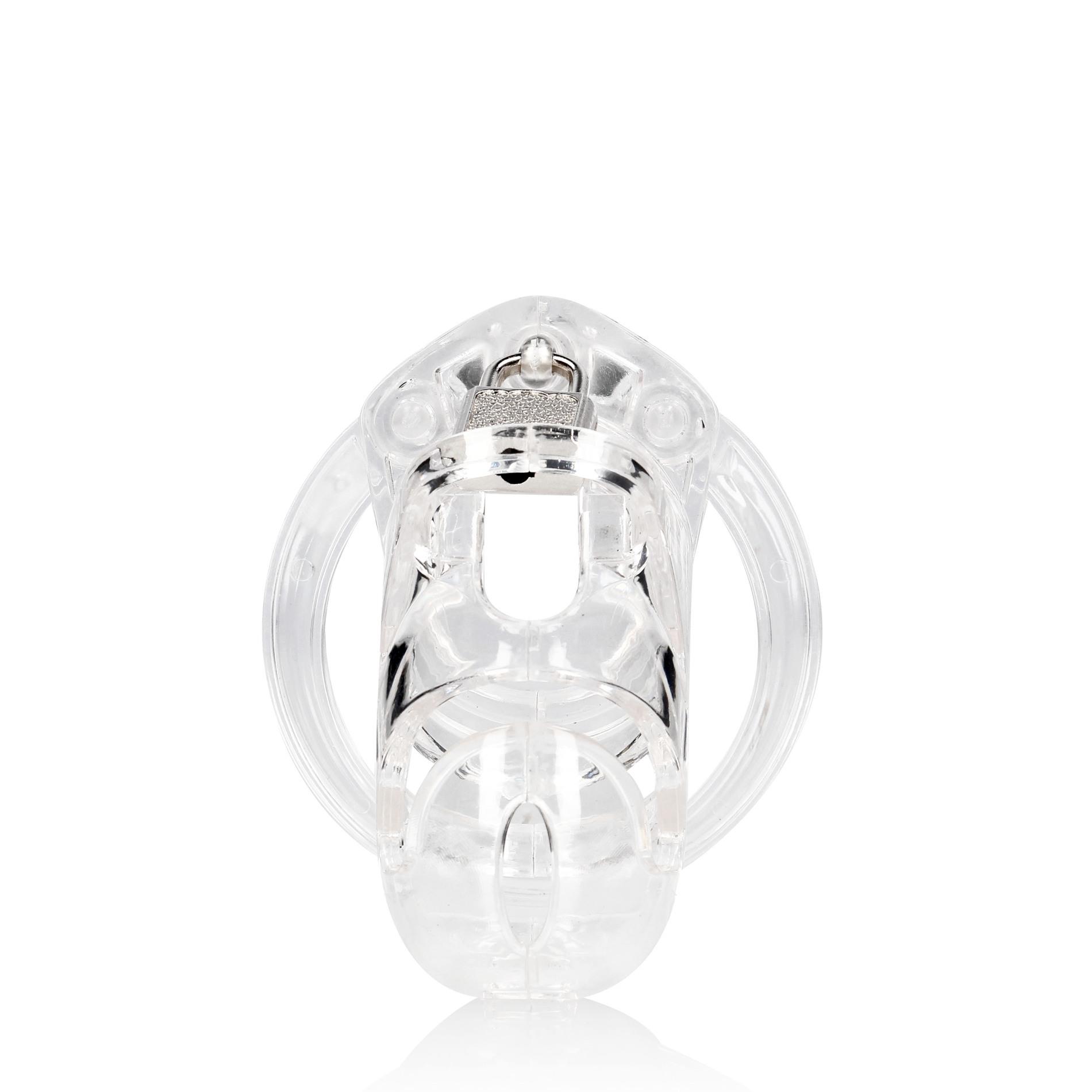 Model 25 - Chastity Cage - 3.5'' / 9 Cm - Transparent