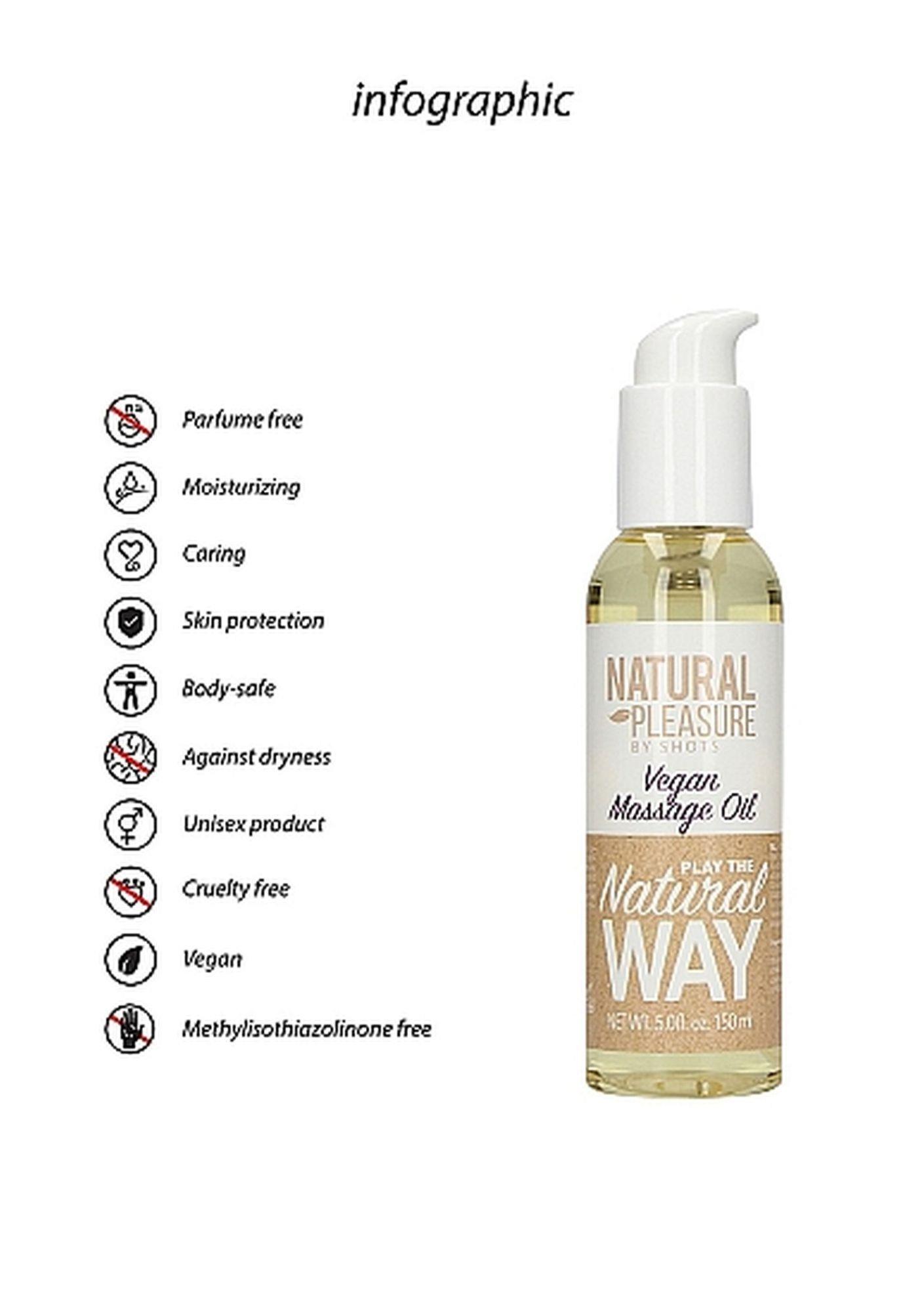 Vegan Massage Oil - 150 Ml