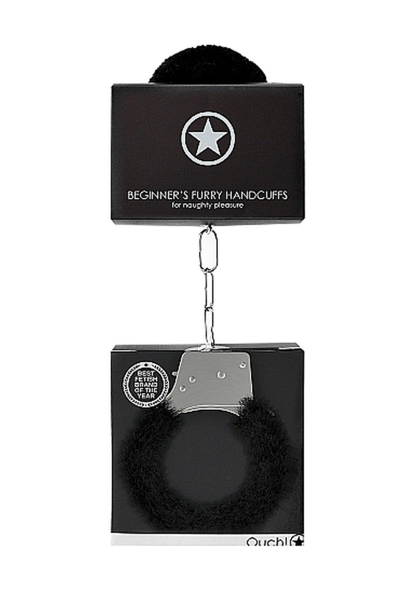 Beginner""S Handcuffs Furry - Black