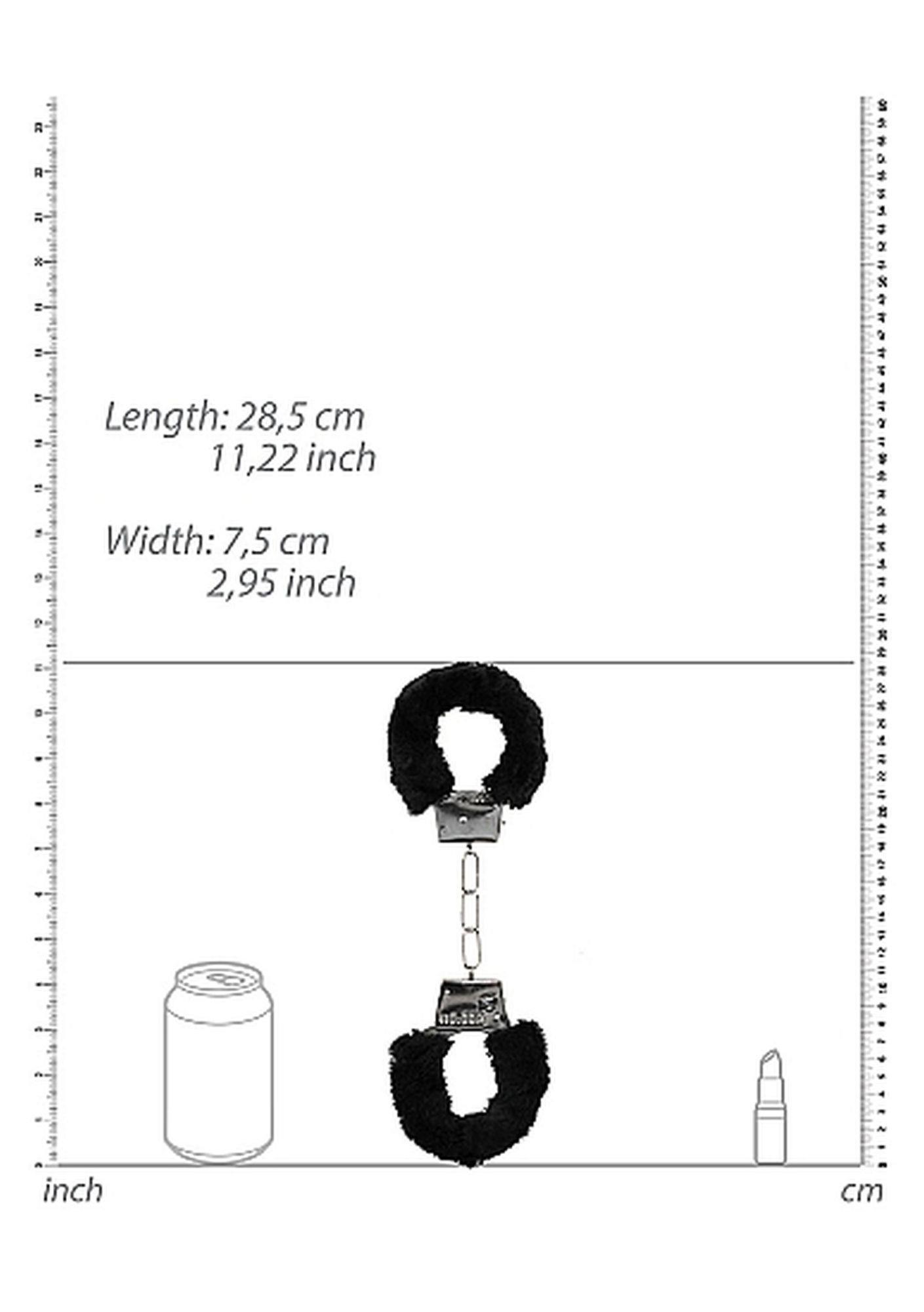 Beginner""S Handcuffs Furry - Black