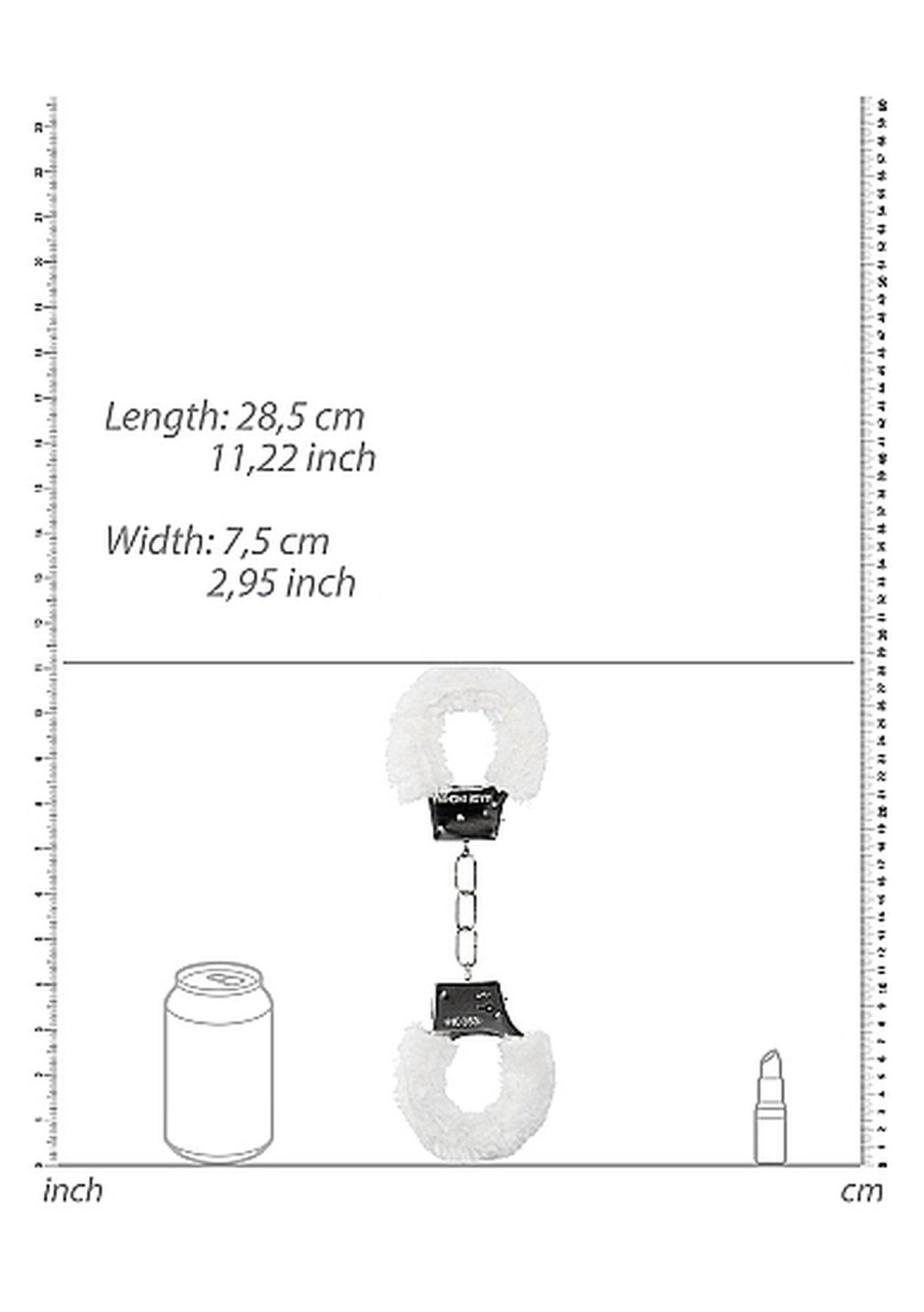Beginner""S Handcuffs Furry - White