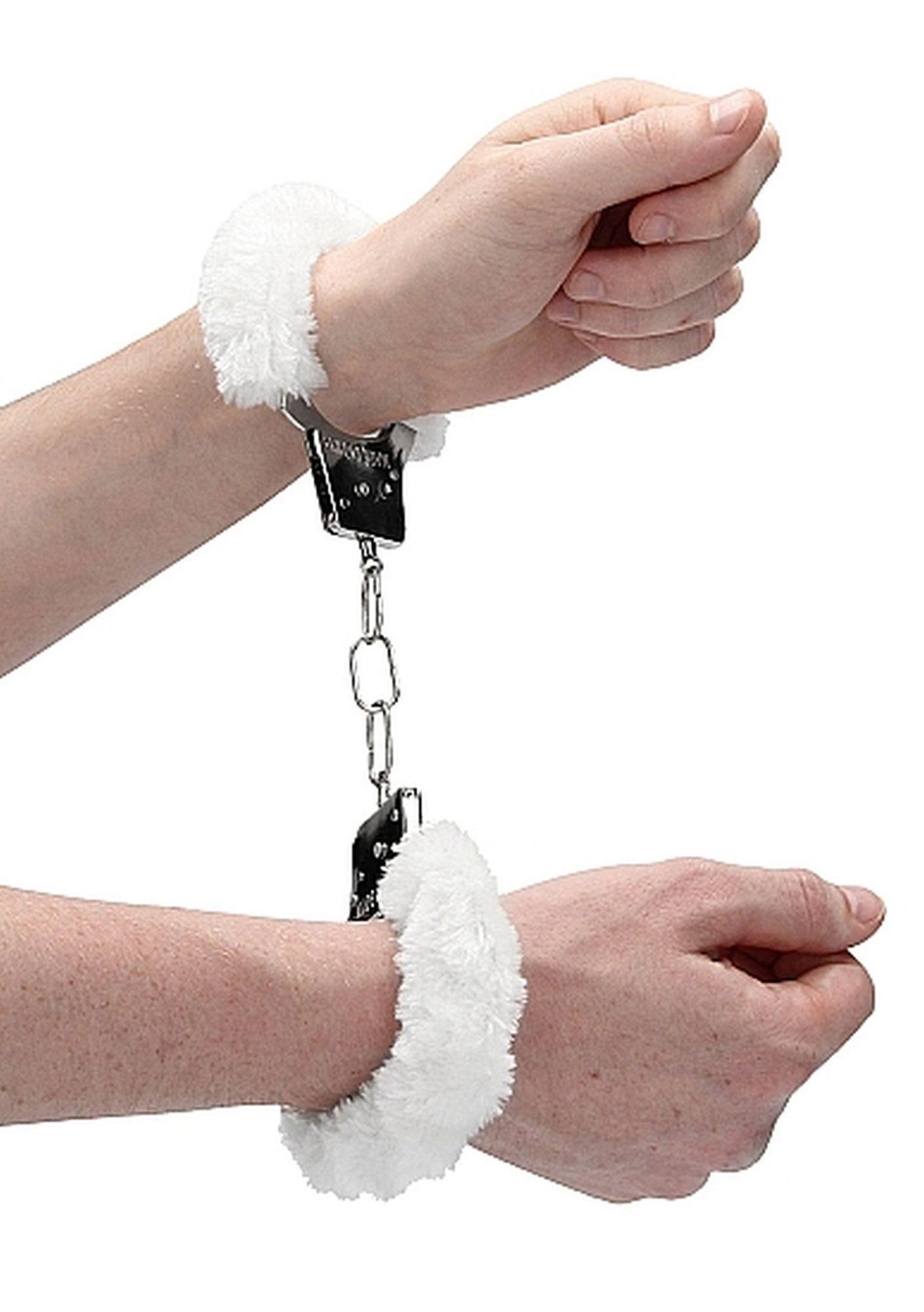 Beginner""S Handcuffs Furry - White