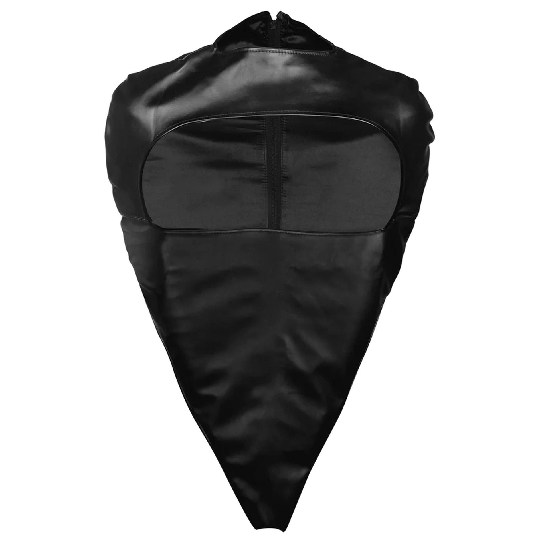 Zip-Up Full Arm And Shoulder Sleeve Restraint - Black