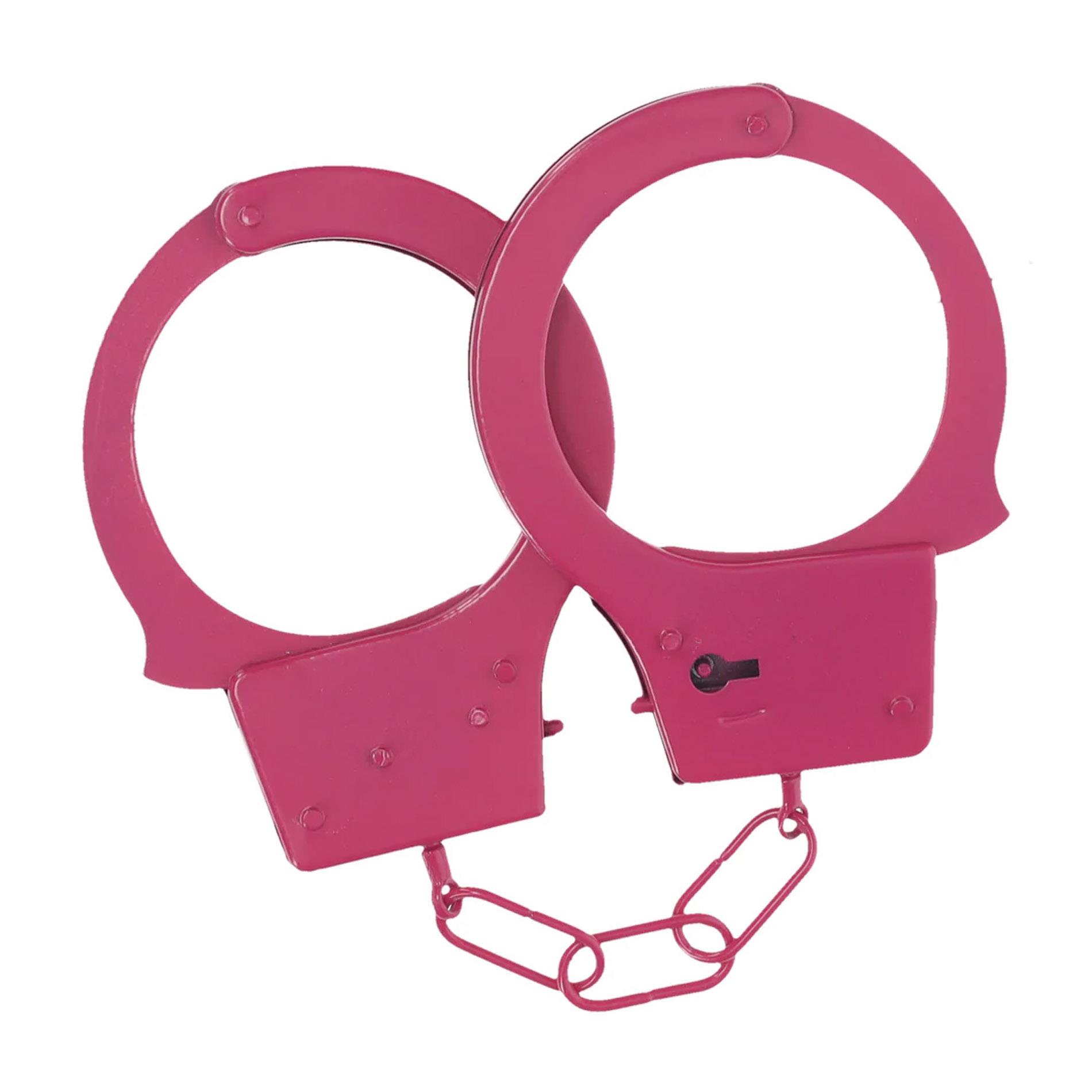 Classic Metal Handcuffs – Pink