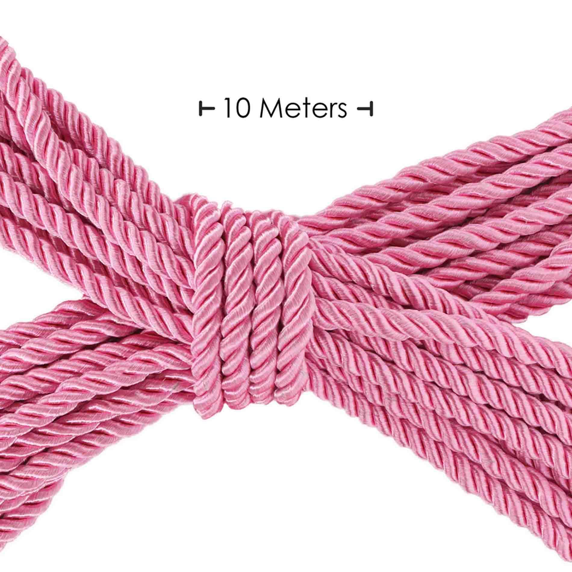 Polyester Bondage Rope - 32.8 Ft / 10 M - Pink