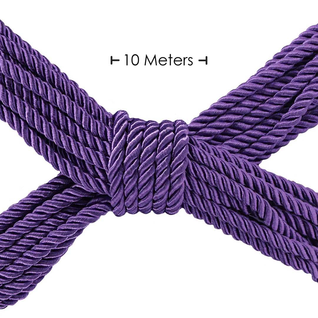 Polyester Bondage Rope - 32.8 Ft / 10 M - Purple