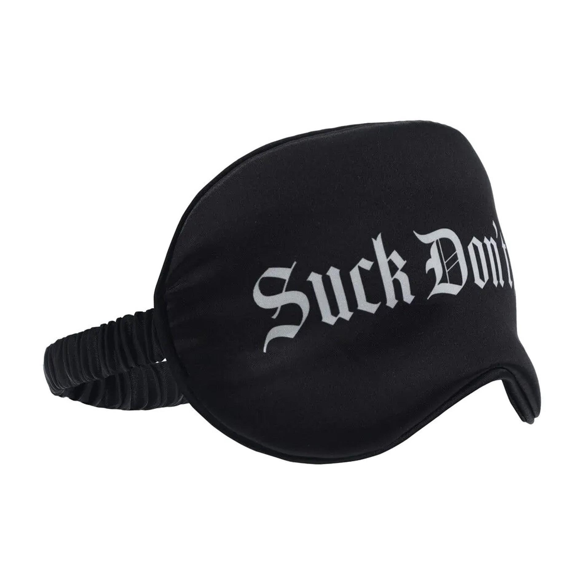 Suck Don't Bite - Printed Satin