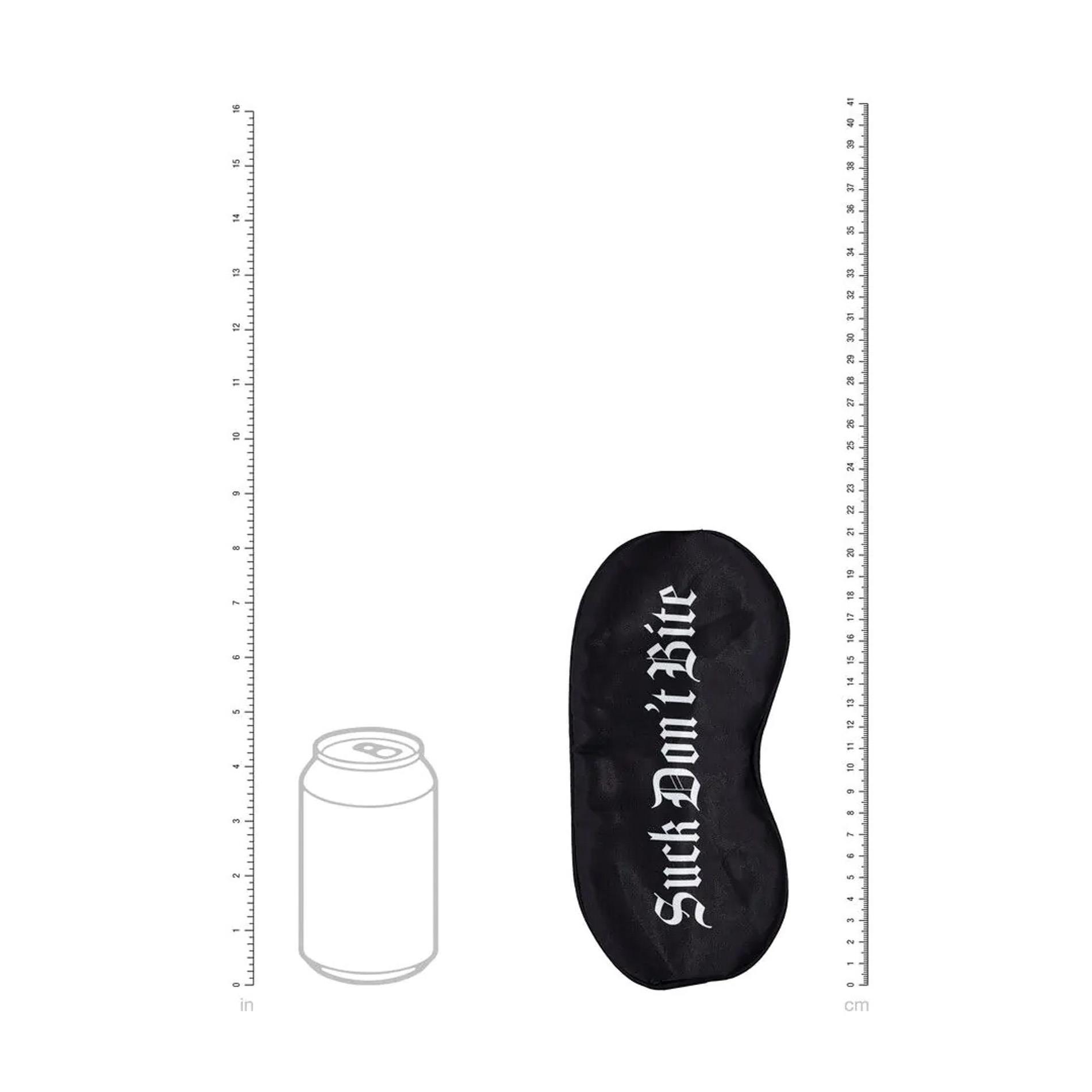 Suck Don't Bite - Printed Satin