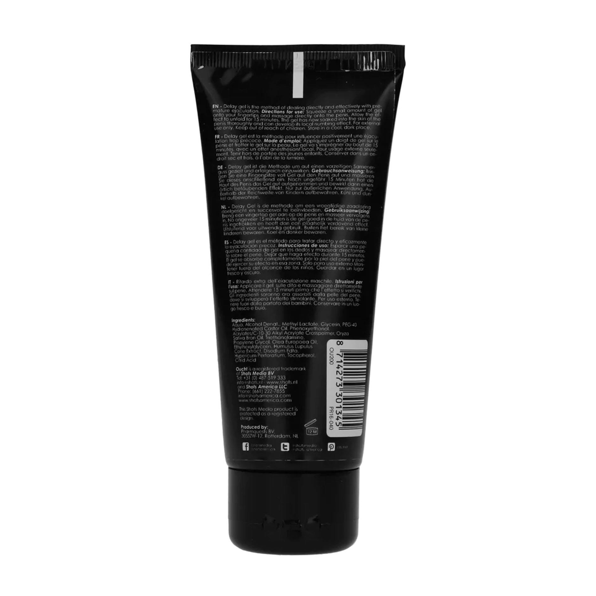 Delay Gel - 3 Fl Oz / 100 Ml