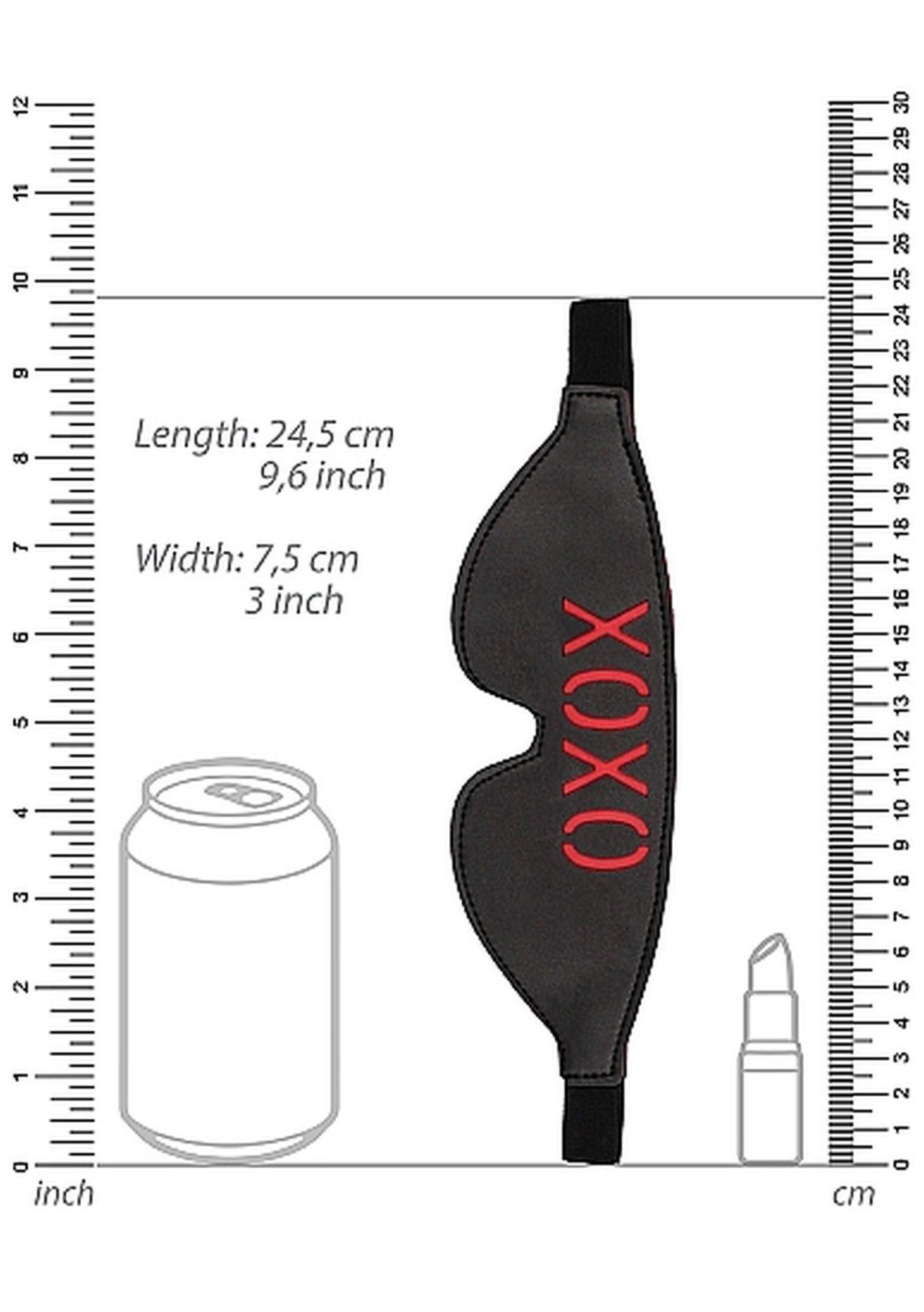 Ouch! Blindfold - Xoxo - Black