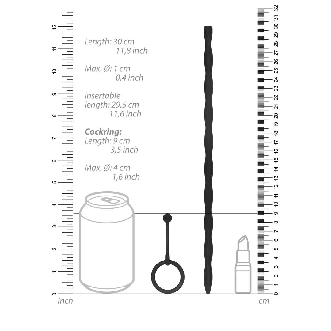 Silicone Plug  Cockring Set