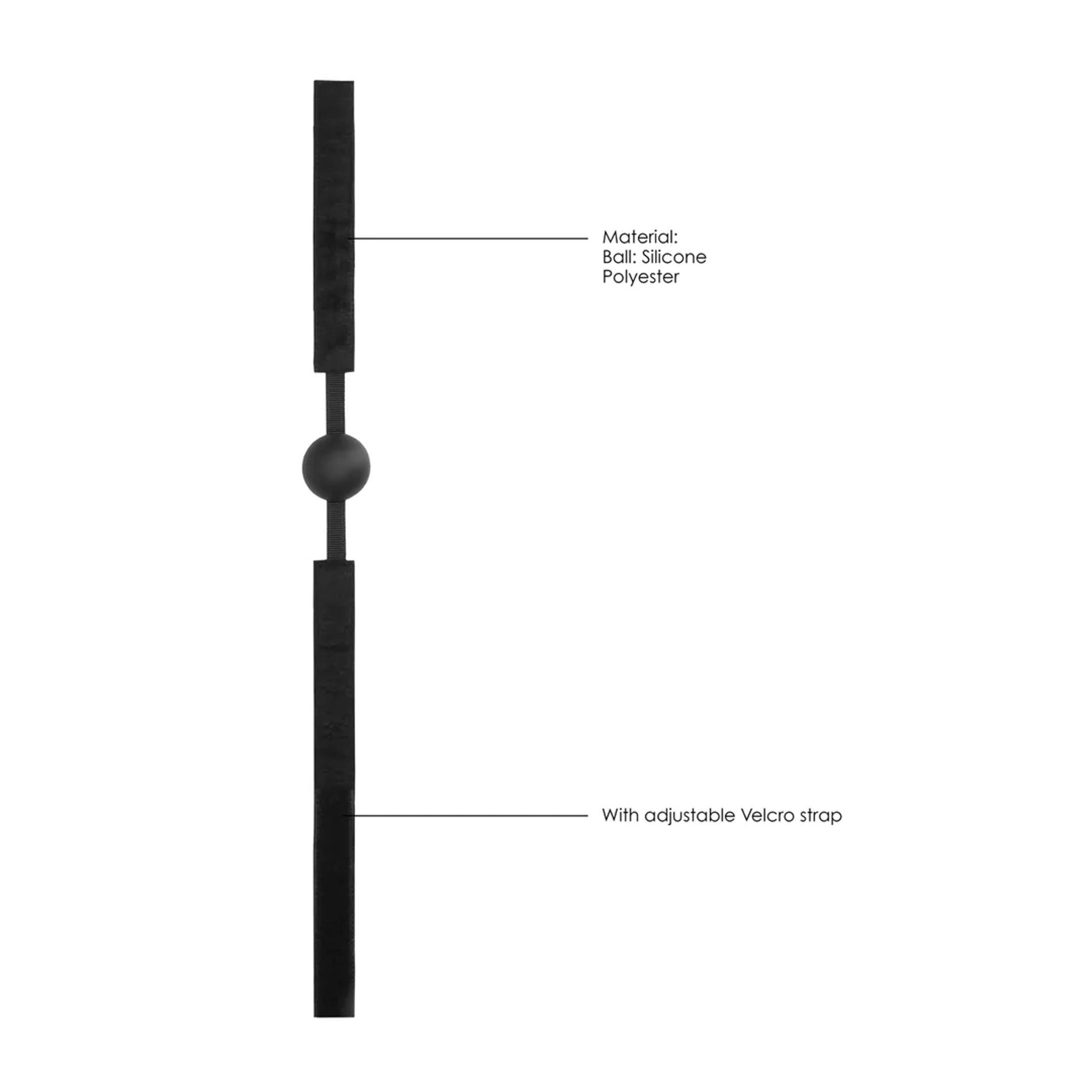 Adjustable Silicone Ball Gag