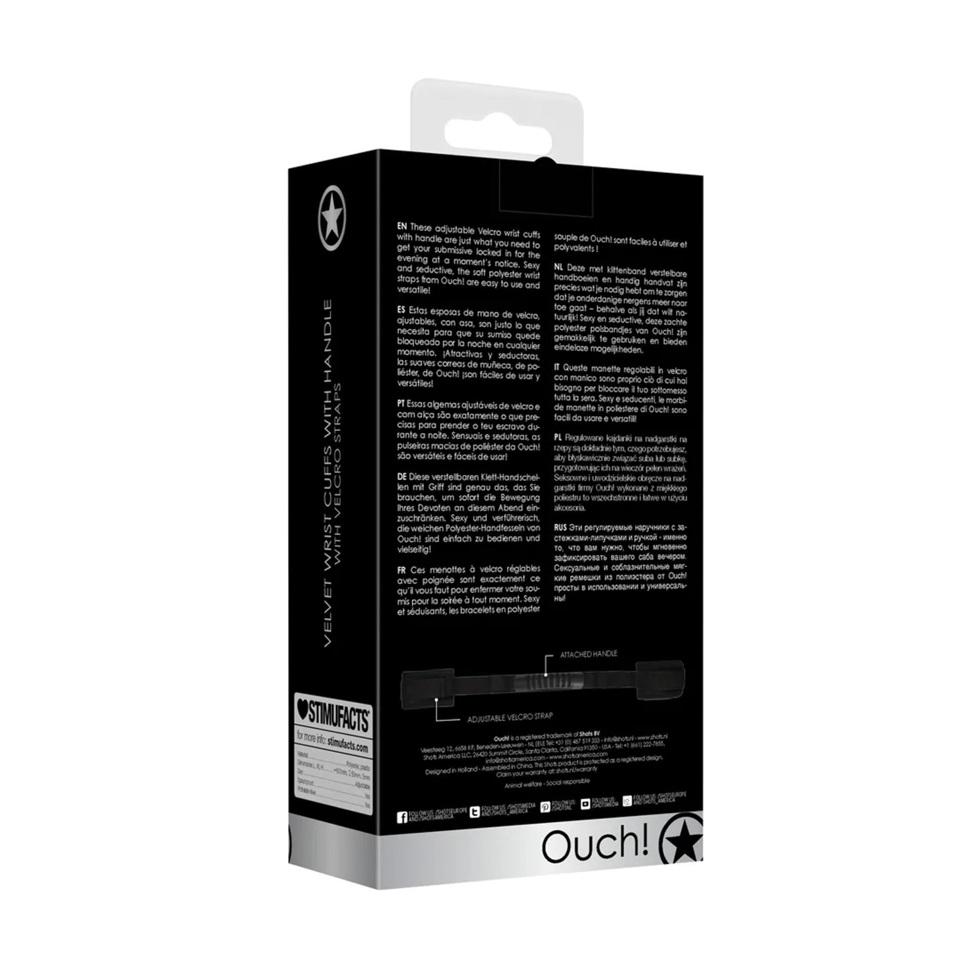 Adjustable Handcuffs With Handle