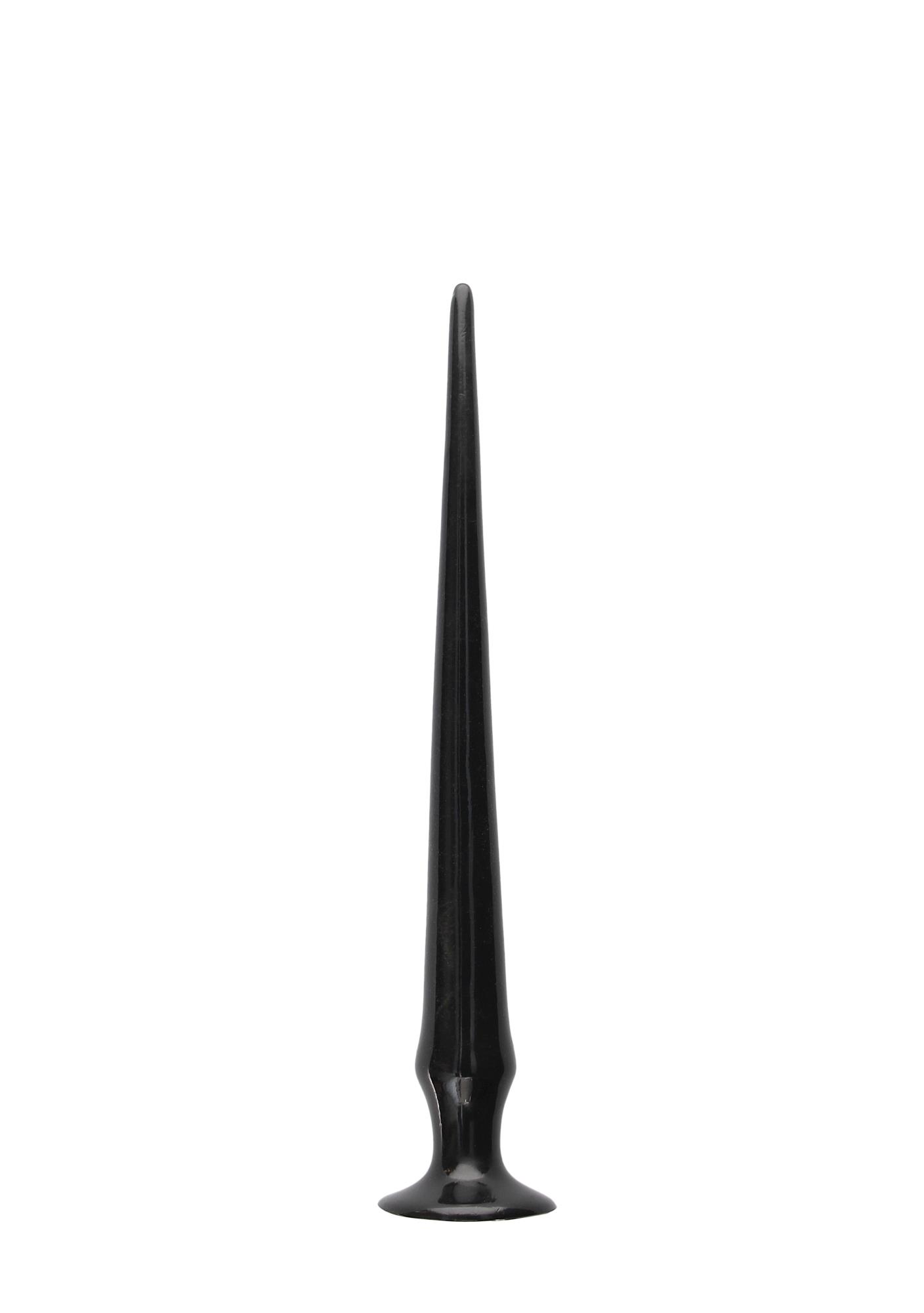 Ass Spike Dildo - 33 Cm - Black