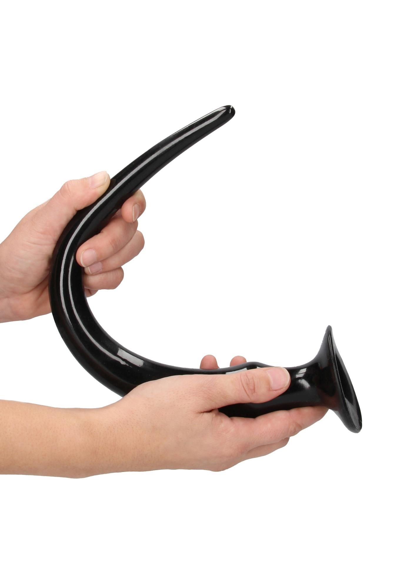 Ass Spike Dildo - 42 Cm - Black