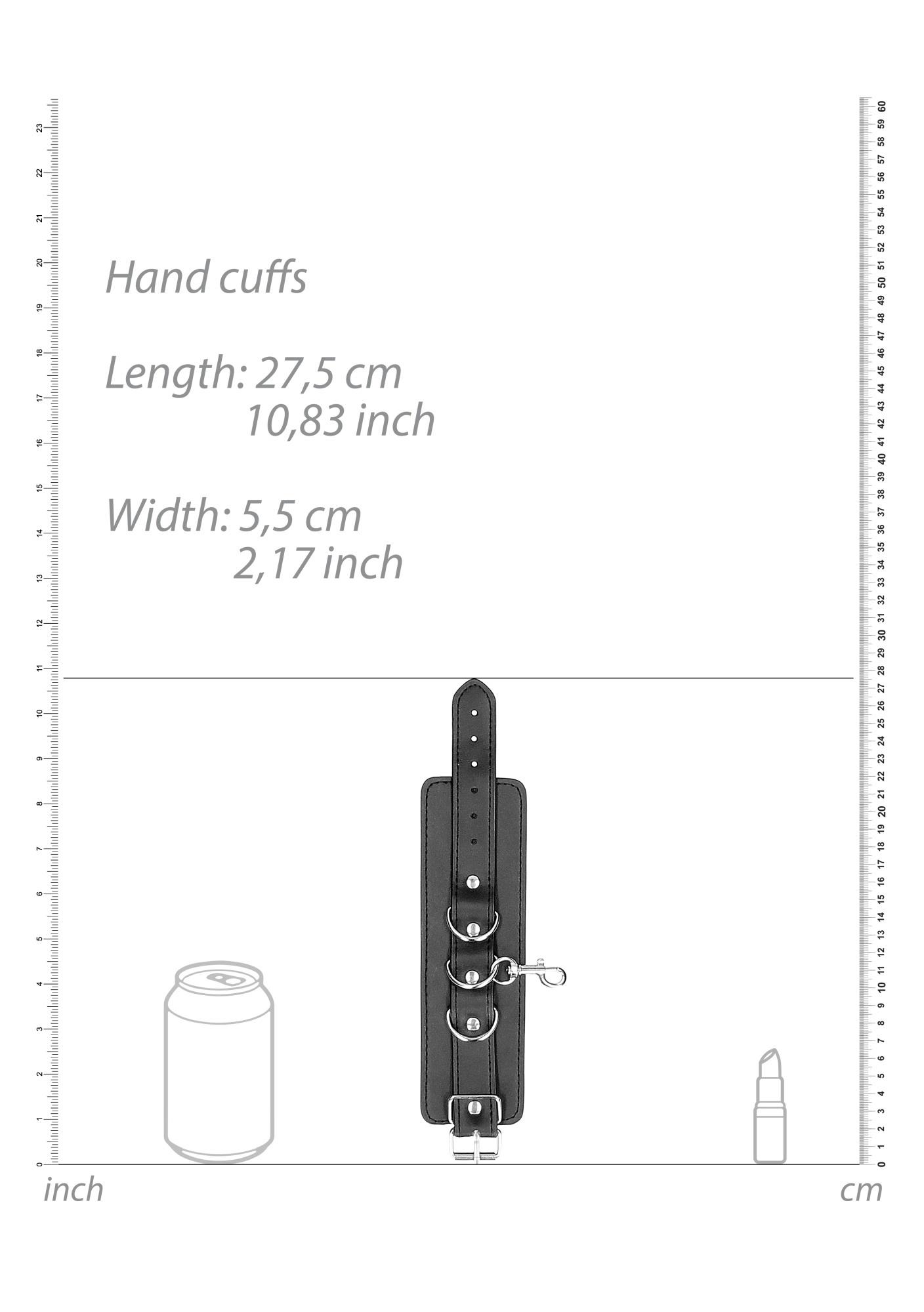 Bonded Leather Hogtie With Hand And Ankle Cuffs