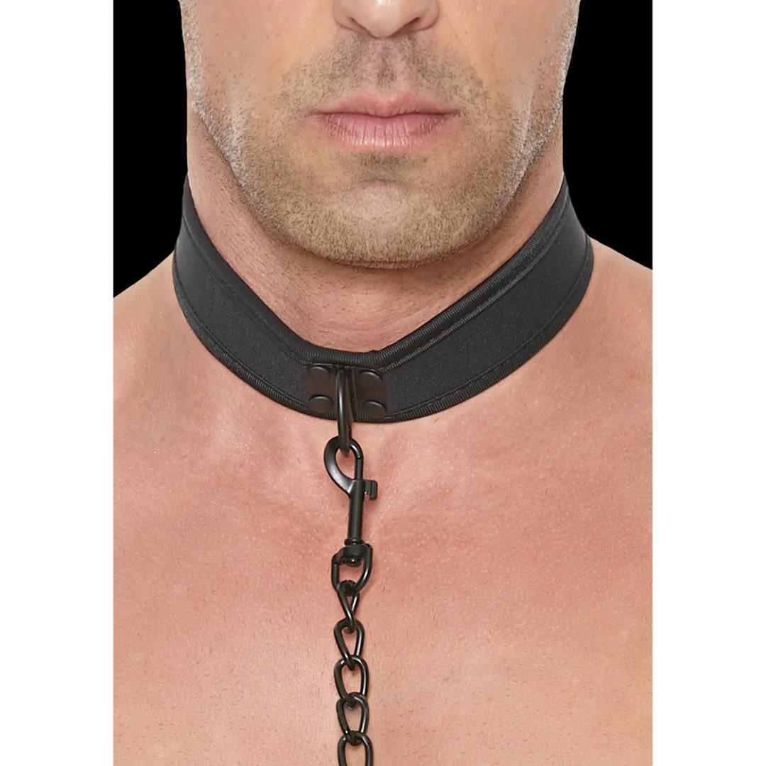 Neoprene Collar With Leash