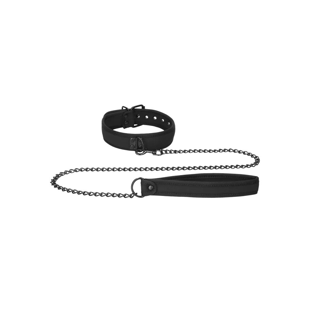 Neoprene Collar With Leash