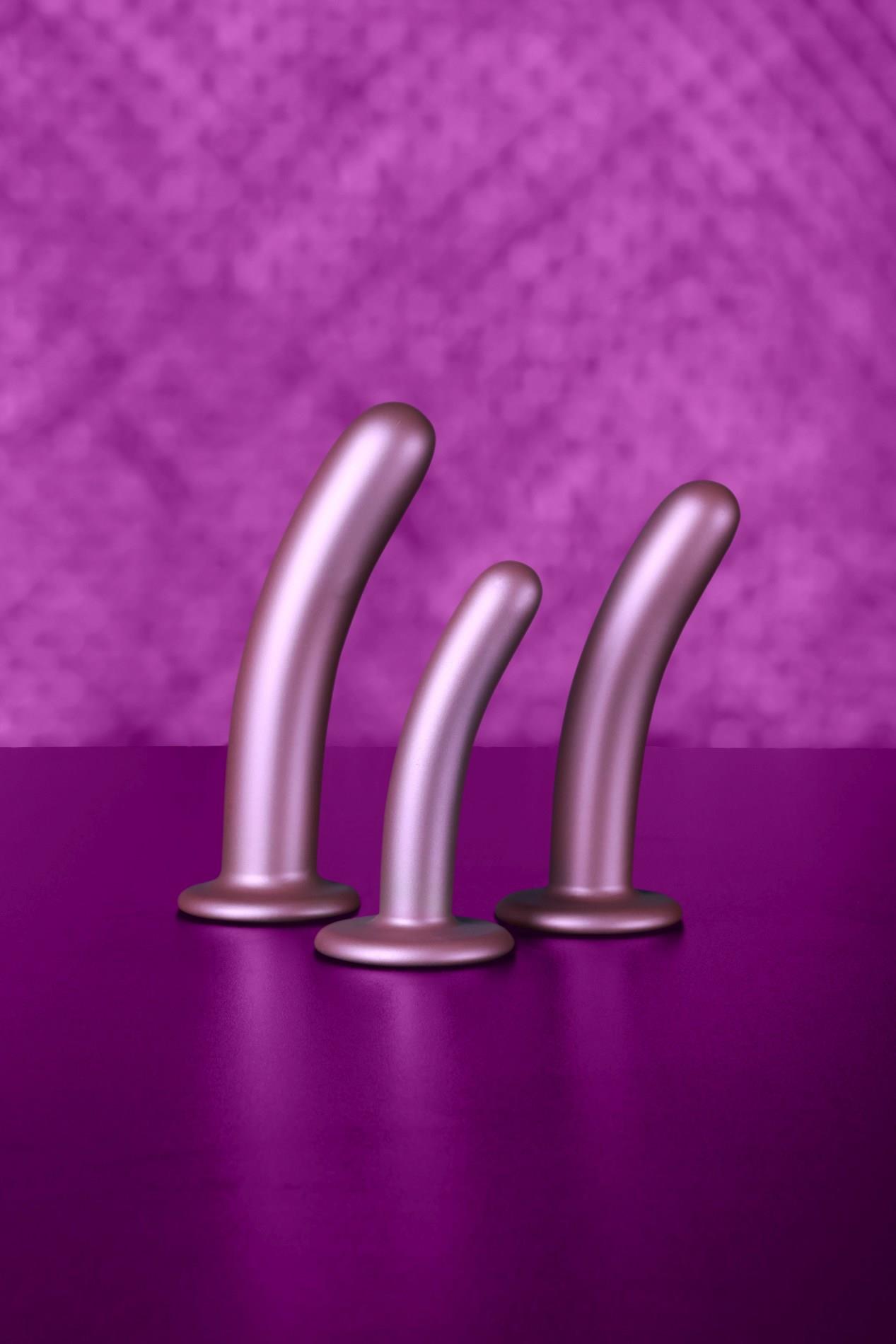 Smooth Silicone G-Spot Dildo - 5'' / 12 Cm