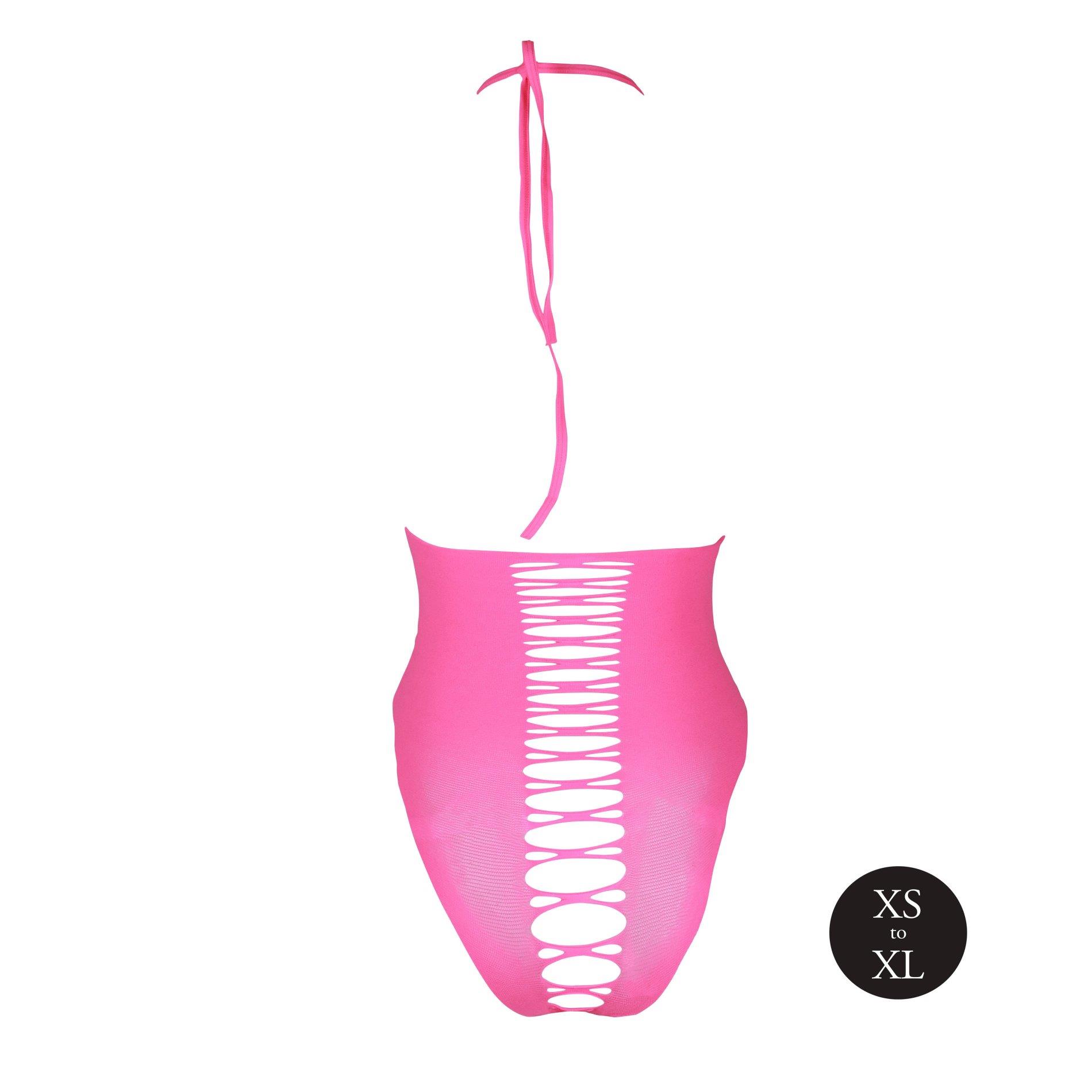 High-Cut Body - Neon Pink - Xs/Xl