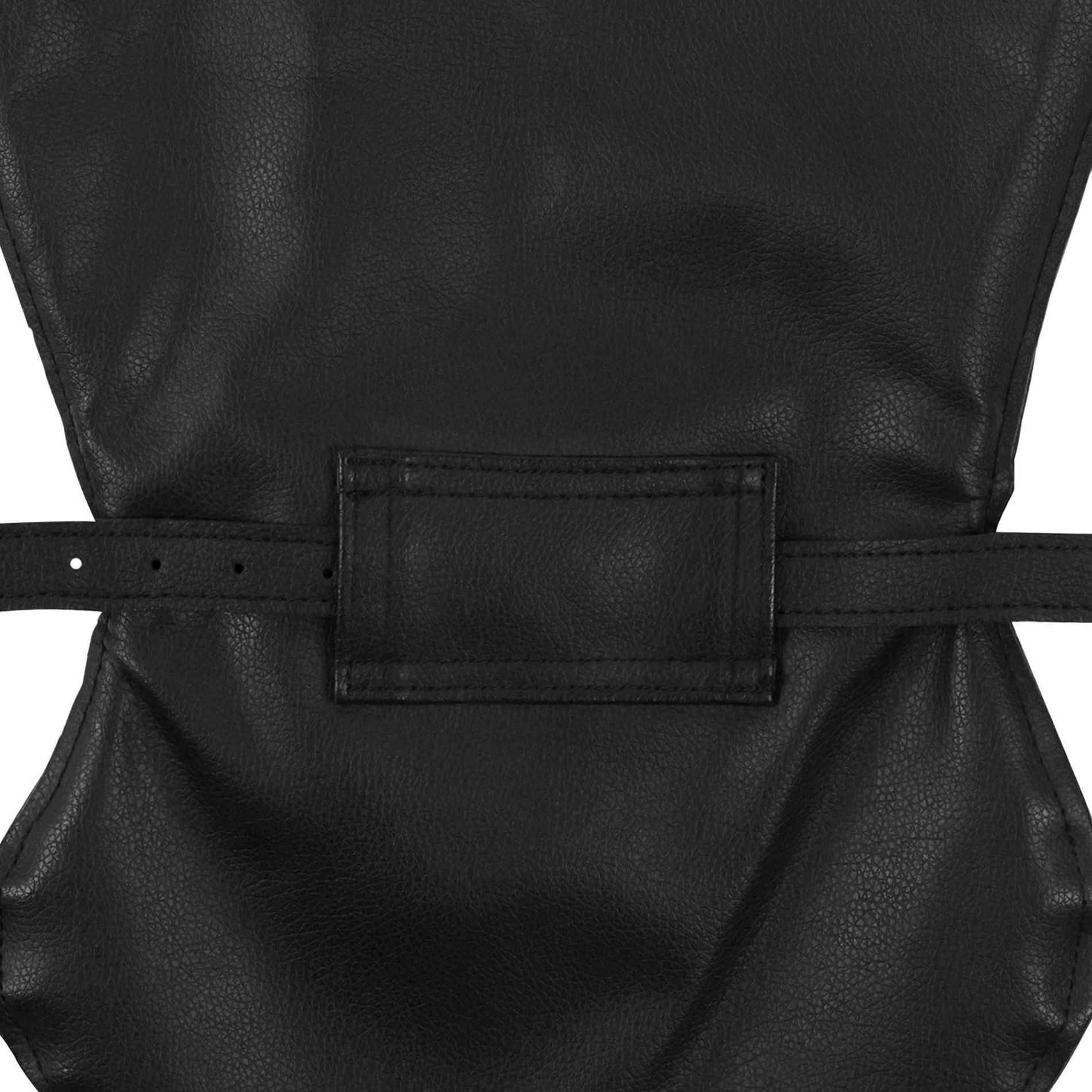 Zip-Up Full Sleeve Arm Restraint - Black