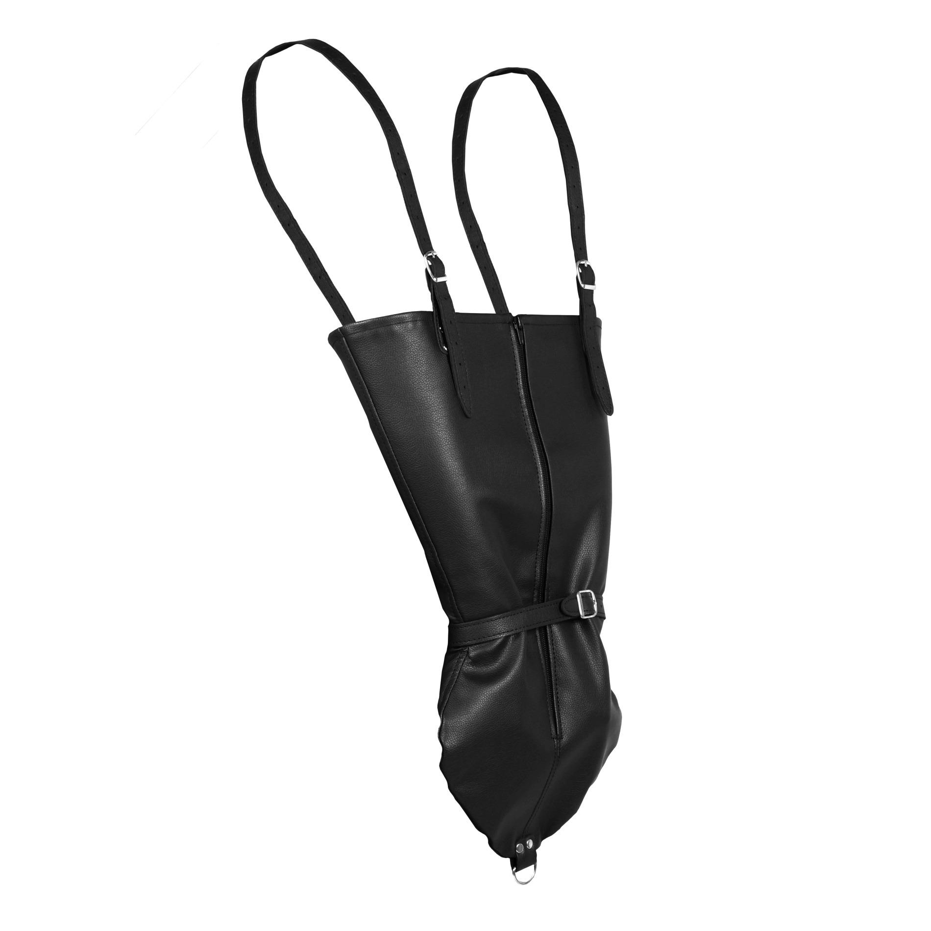 Zip-Up Full Sleeve Arm Restraint - Black