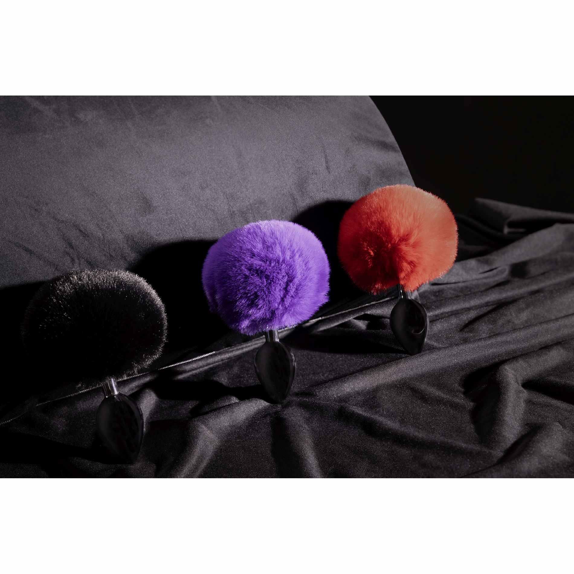 Bunny Tail With Metal Butt Plug