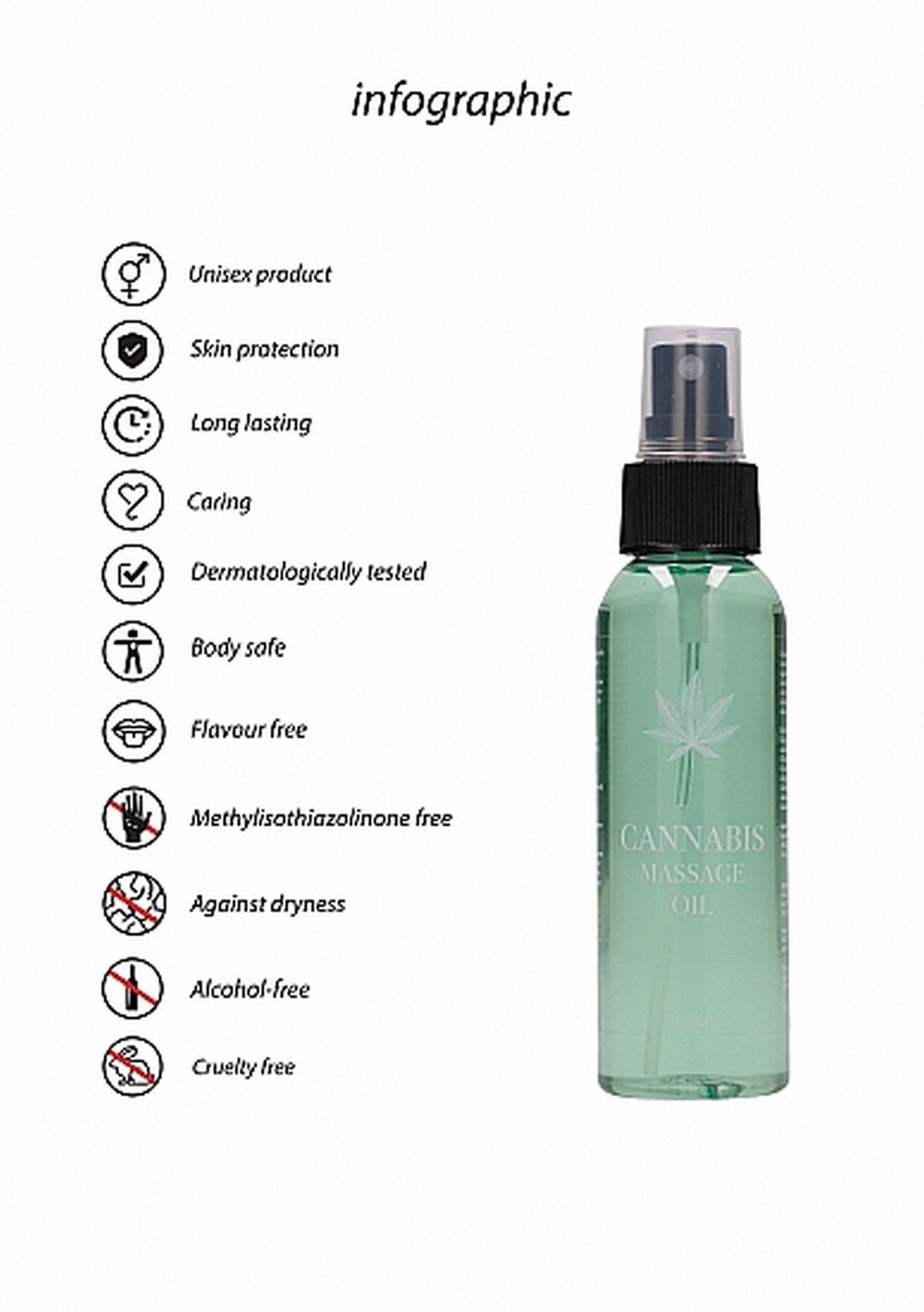 Cannabis Massage Oil - 100Ml