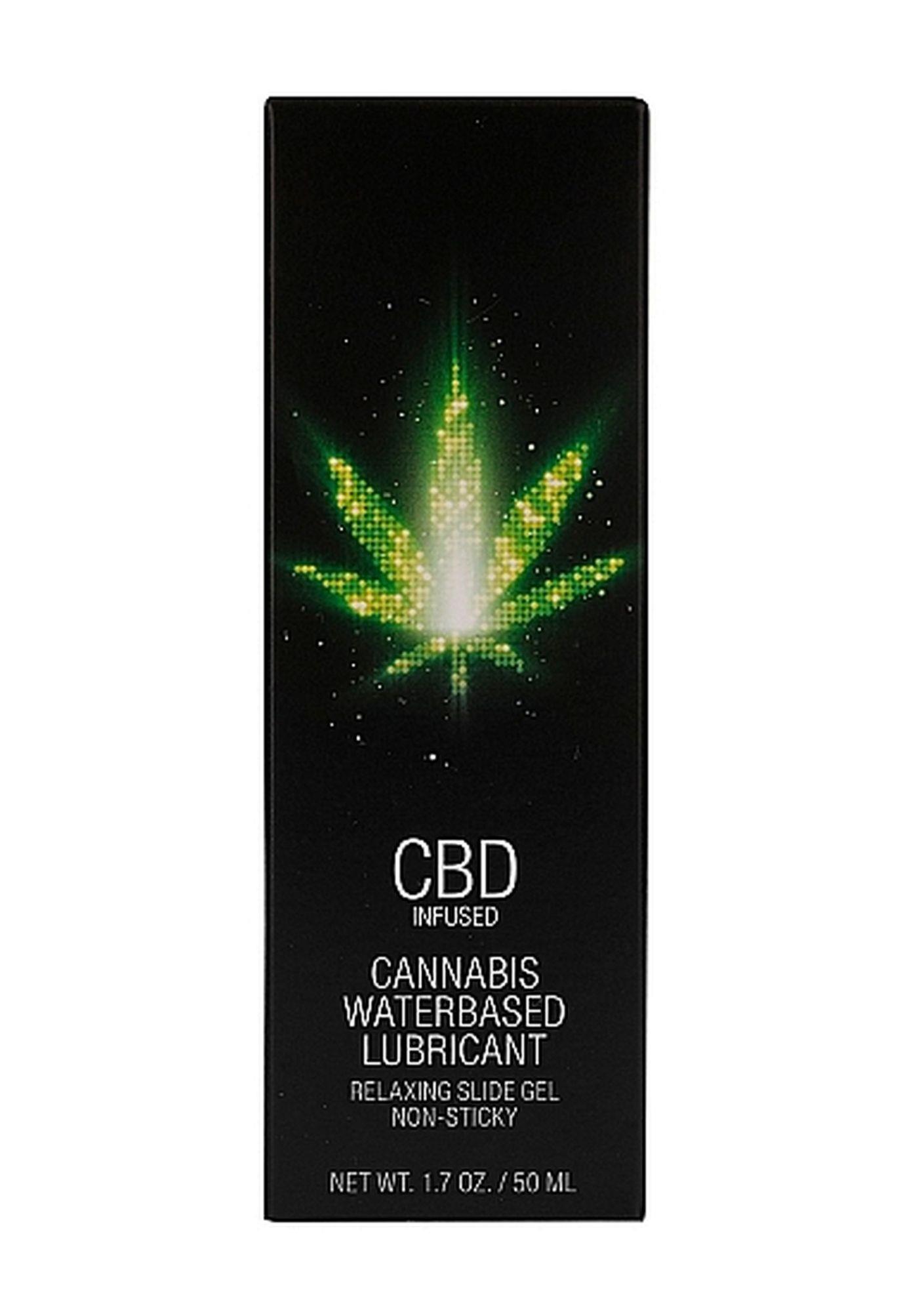 Cbd Cannabis Waterbased Lubricant - 50 Ml