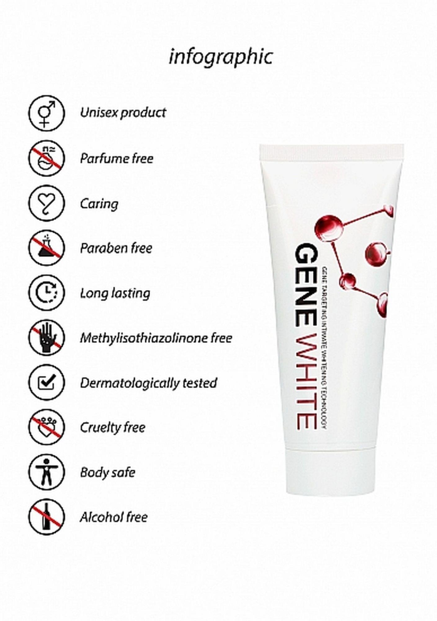 Lighten Cream - Gene White - 100 Ml