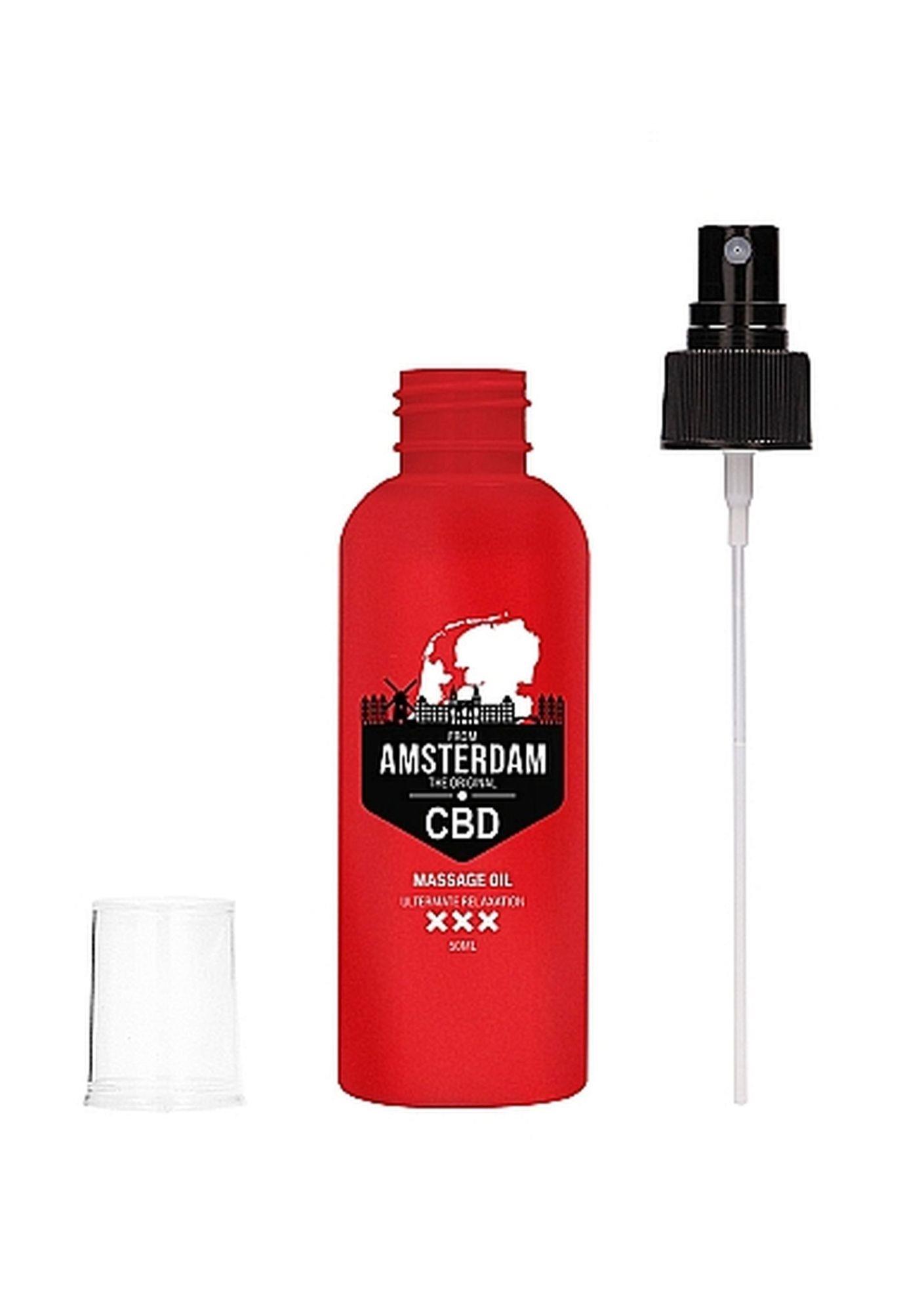 Original Cbd From Amsterdam - Massage Oil - 50 Ml
