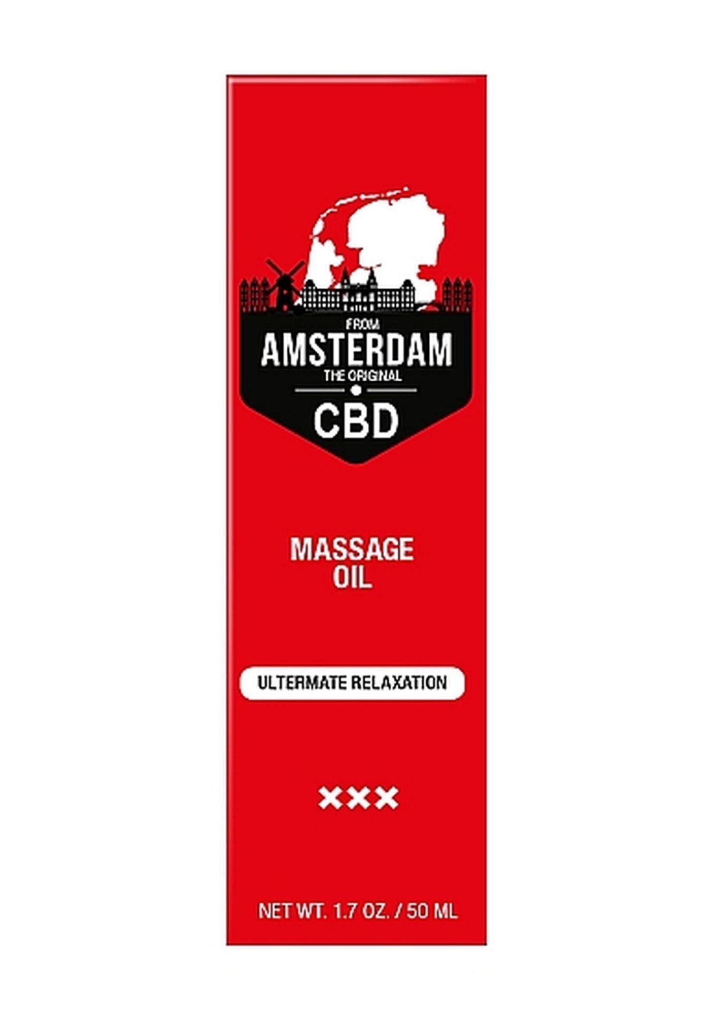 Original Cbd From Amsterdam - Massage Oil - 50 Ml