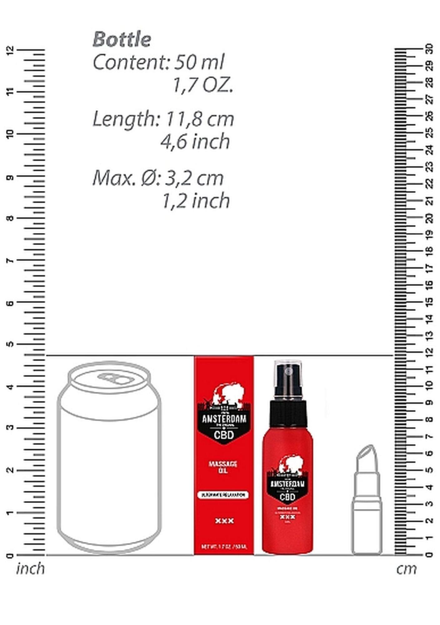 Original Cbd From Amsterdam - Massage Oil - 50 Ml