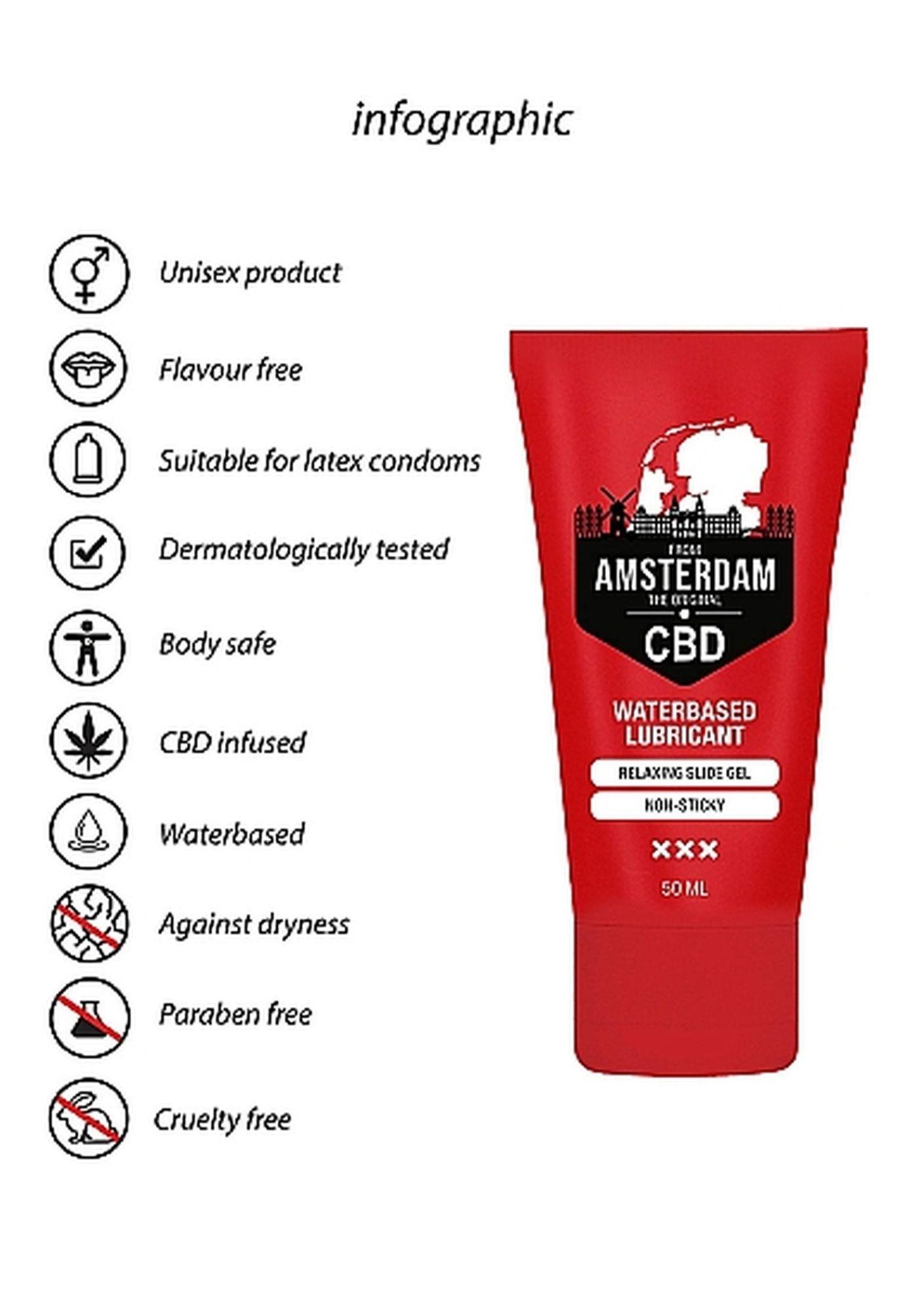 Original Cbd From Amsterdam - Waterbased Lubricant - 50 Ml