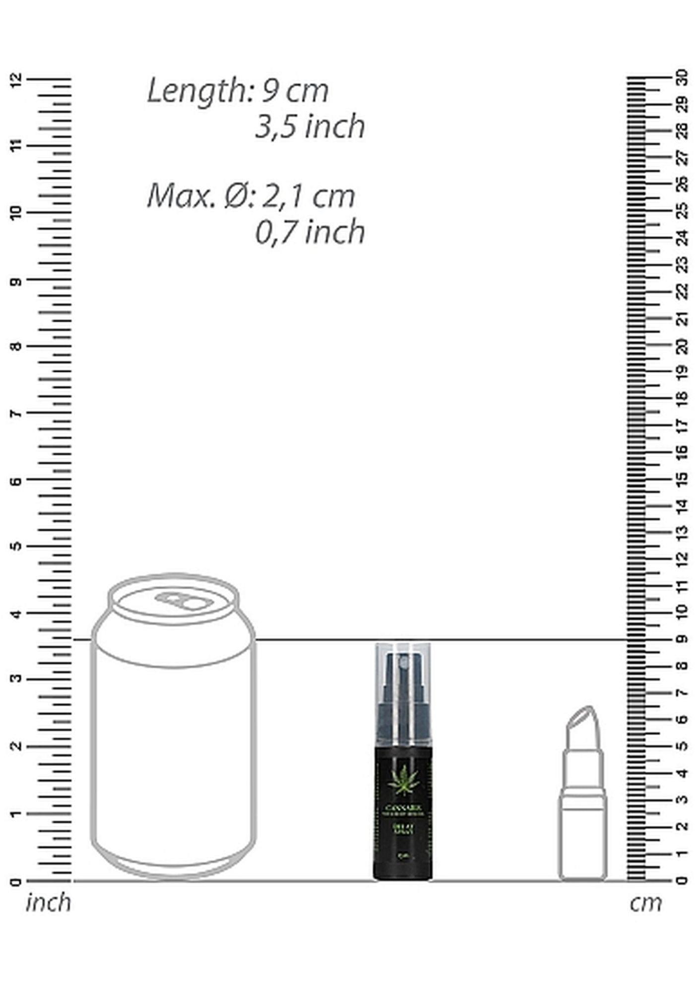 Cannabis With Hemp Seed Oil - Delay Spray - 15 Ml