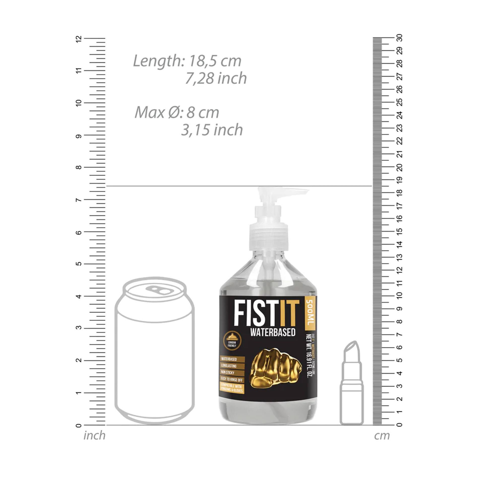 Waterbased Lubricant - 17 Fl Oz / 500 Ml