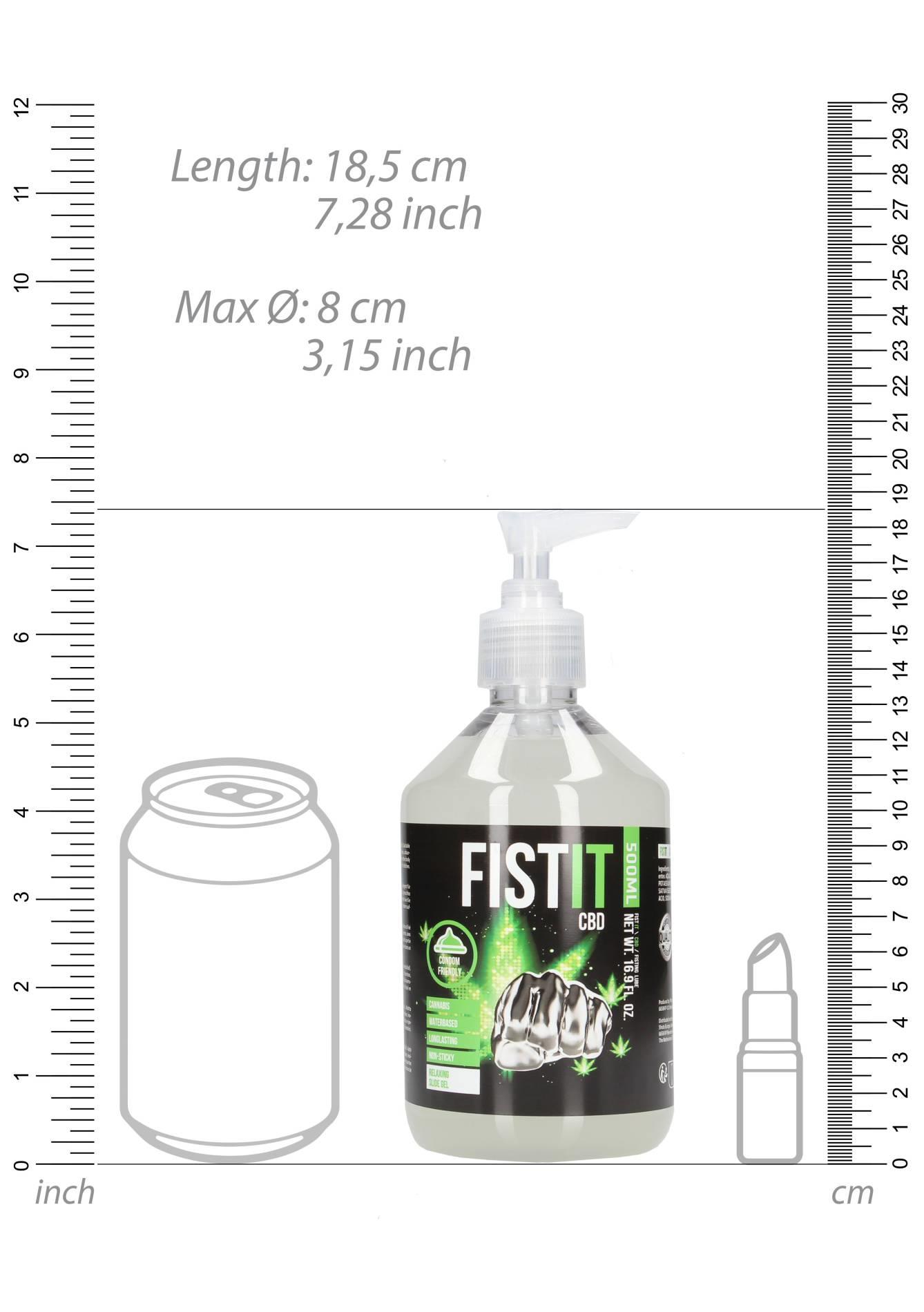 Cbd Lubricant - 17 Fl Oz / 500 Ml- Pump