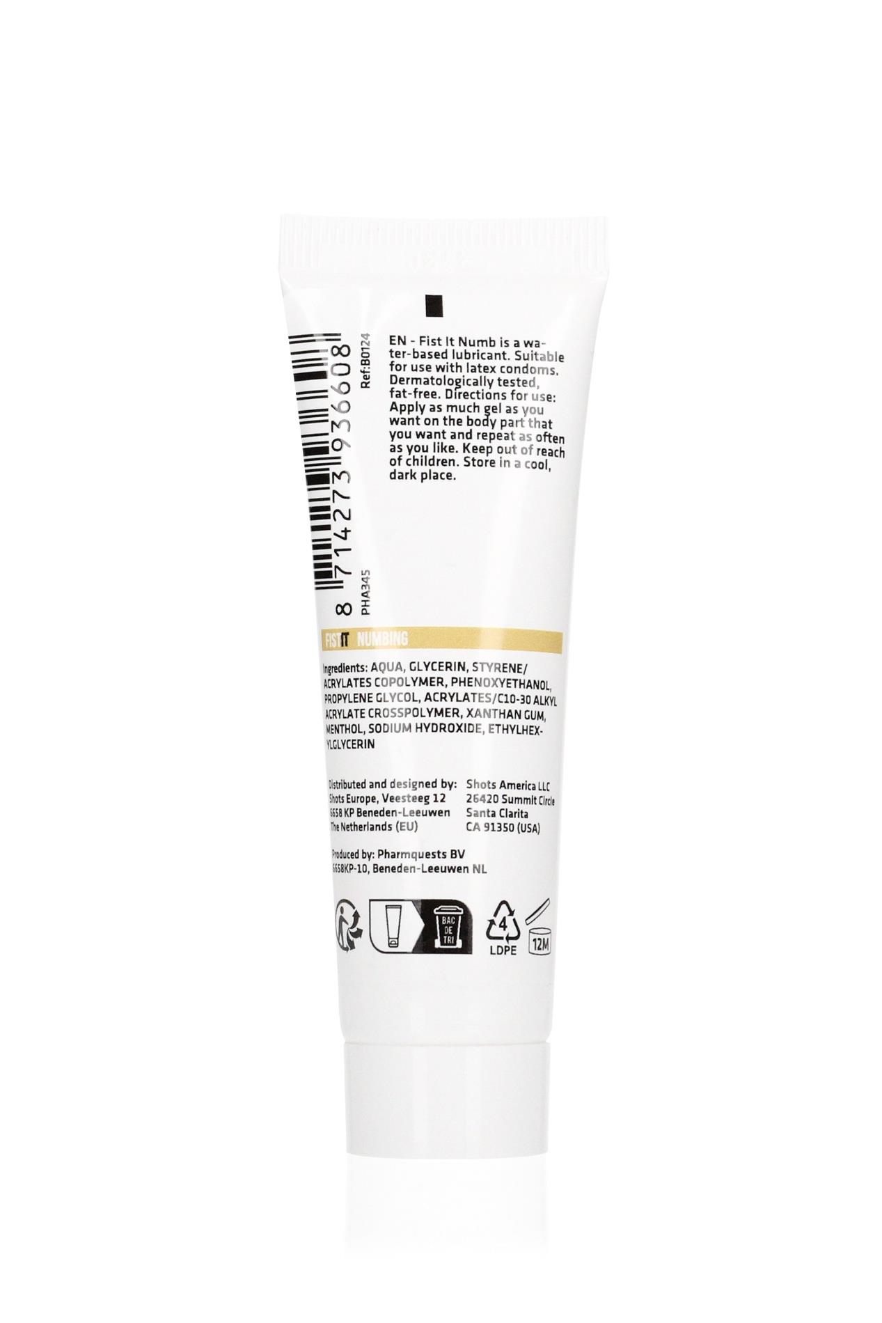Numbing Lubricant - 0.8 Fl Oz / 25 Ml