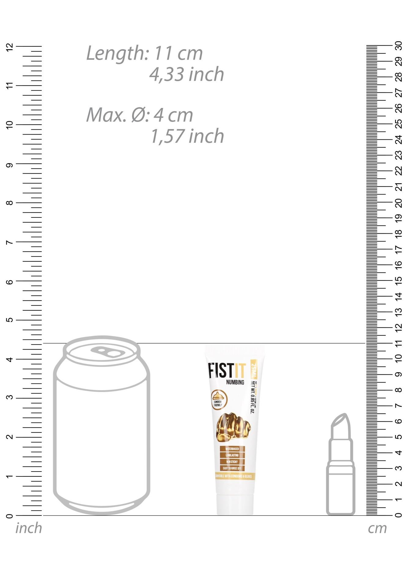 Numbing Lubricant - 0.8 Fl Oz / 25 Ml
