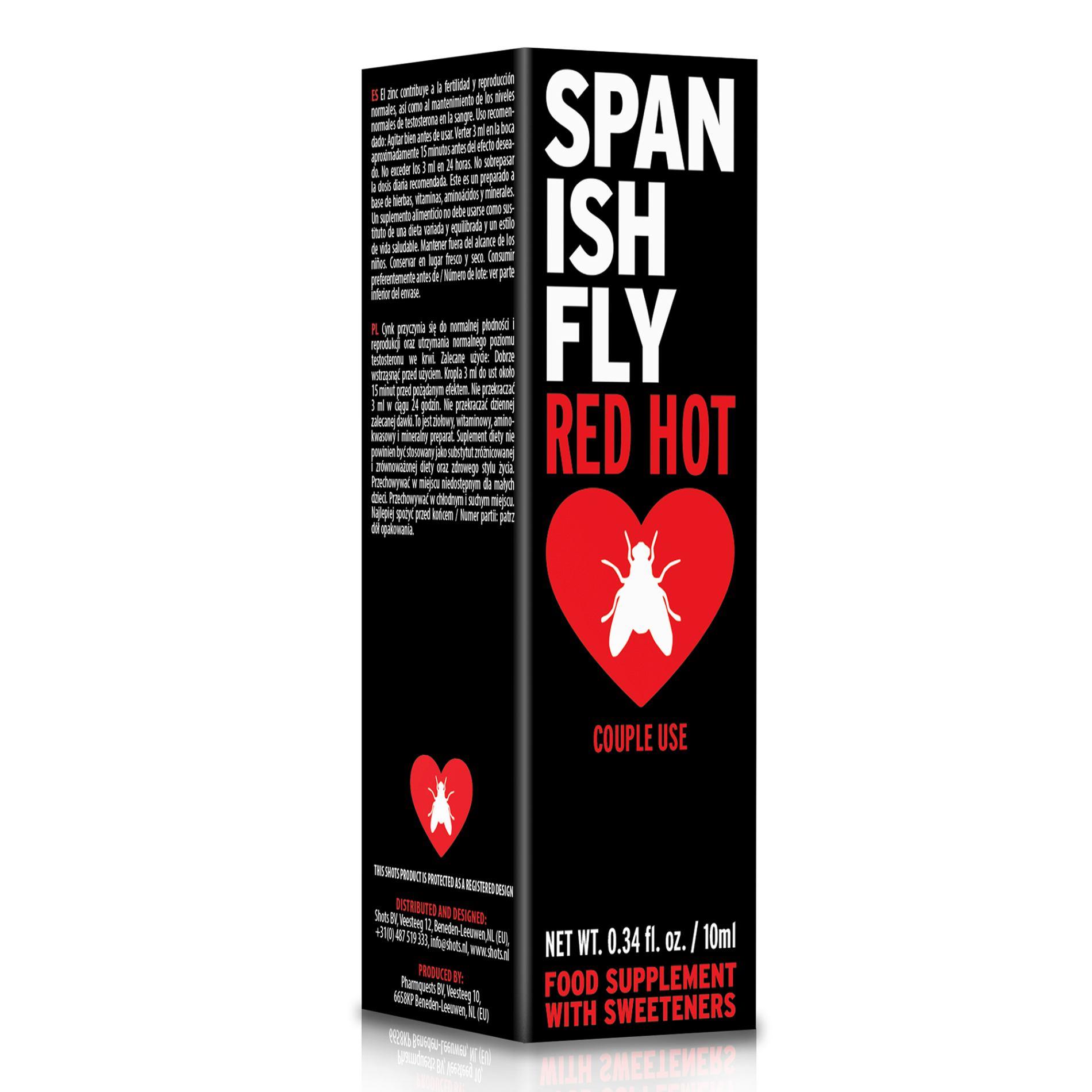 Spanish Fly - Red Hot - 10 Ml