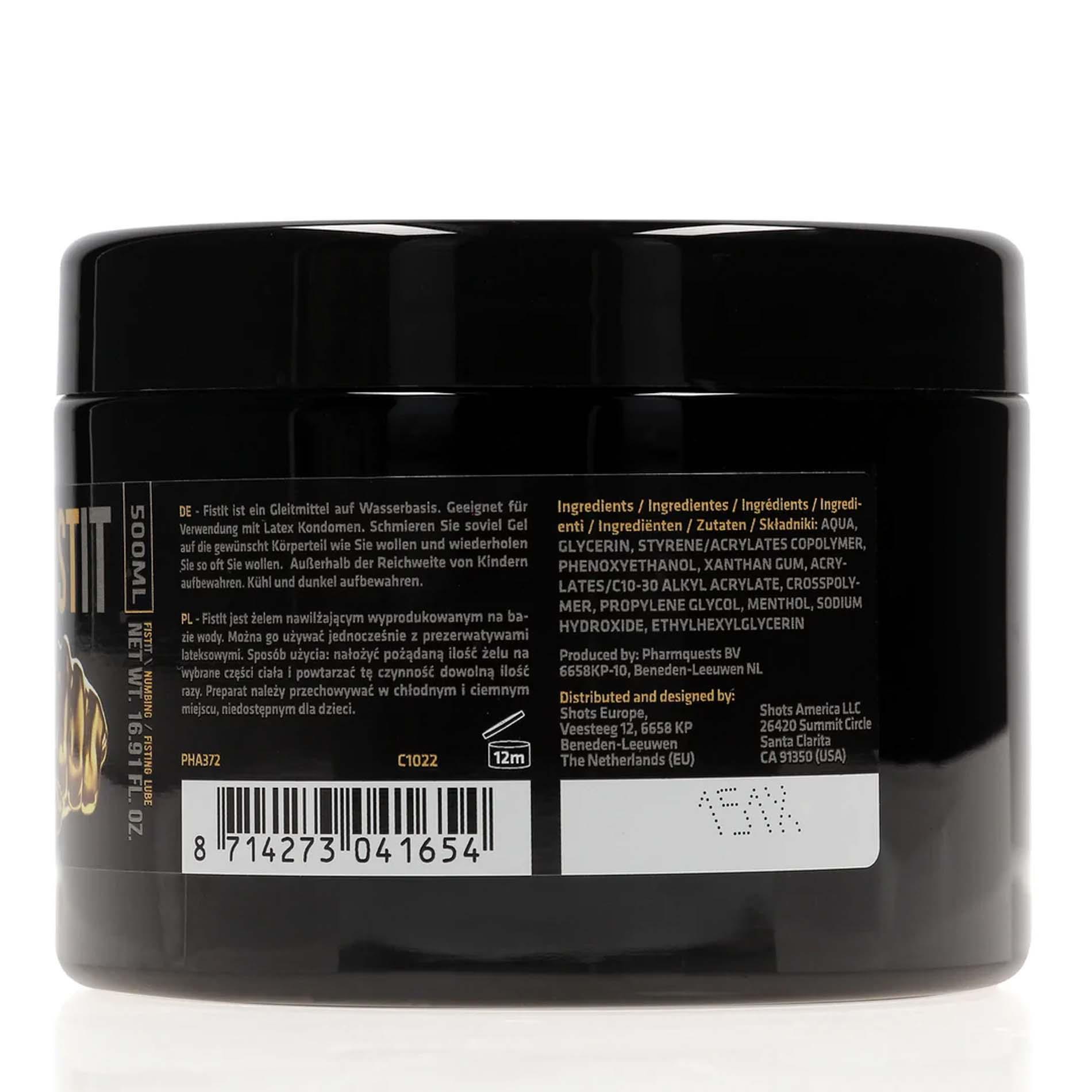 Numbing Lubricant - 500 Ml