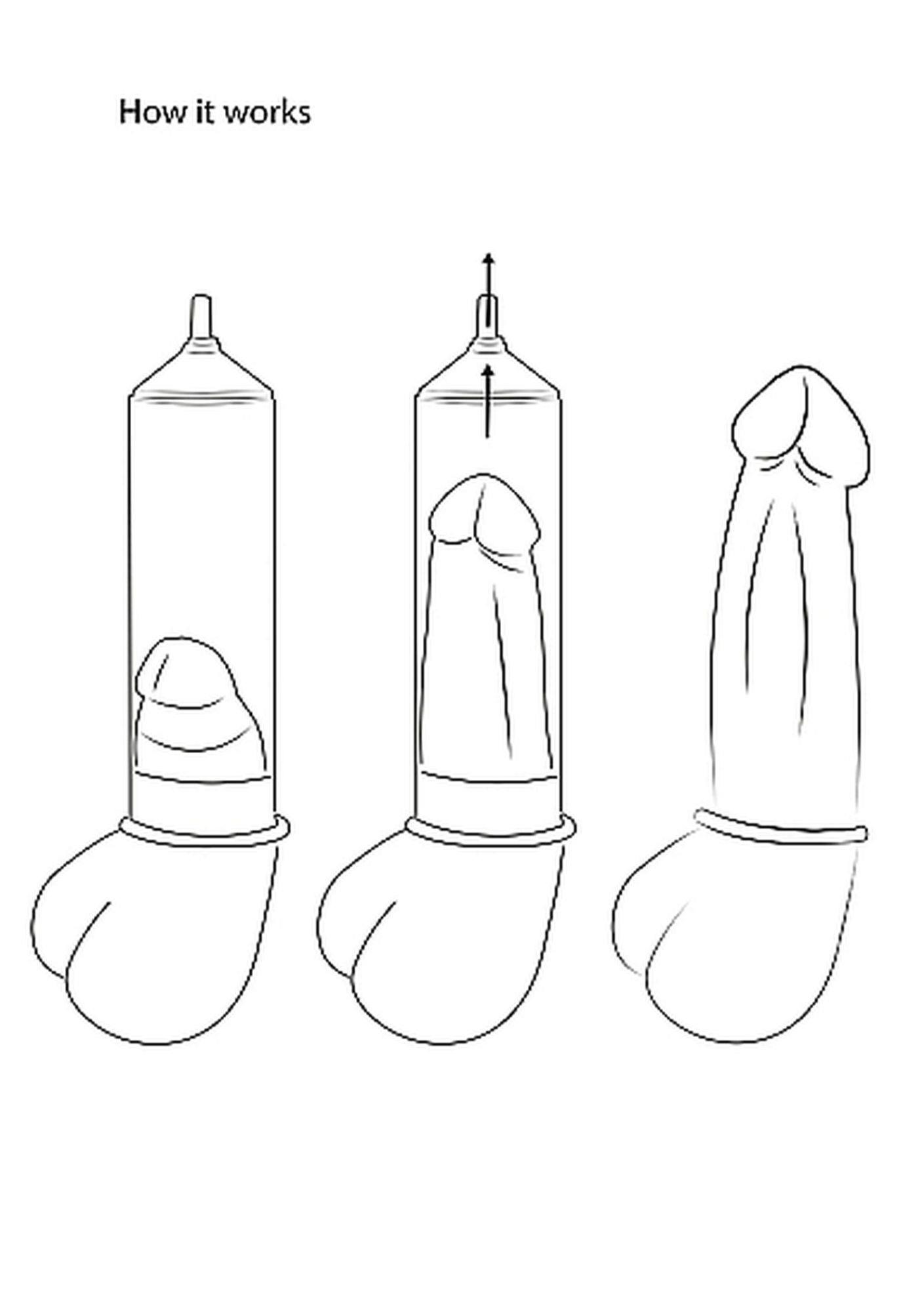 Automatic Cyber Pump With Masturbation Sleeve - Transparent