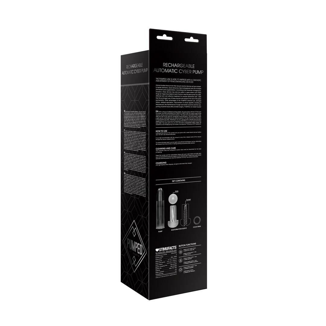 Rechargeable Automatic Cyber Pump With Sleeve